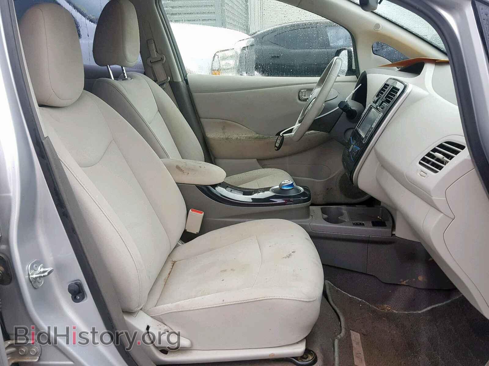2012 NISSAN LEAF - VIN: JN1AZ0CP9CT019932 - Фото 5