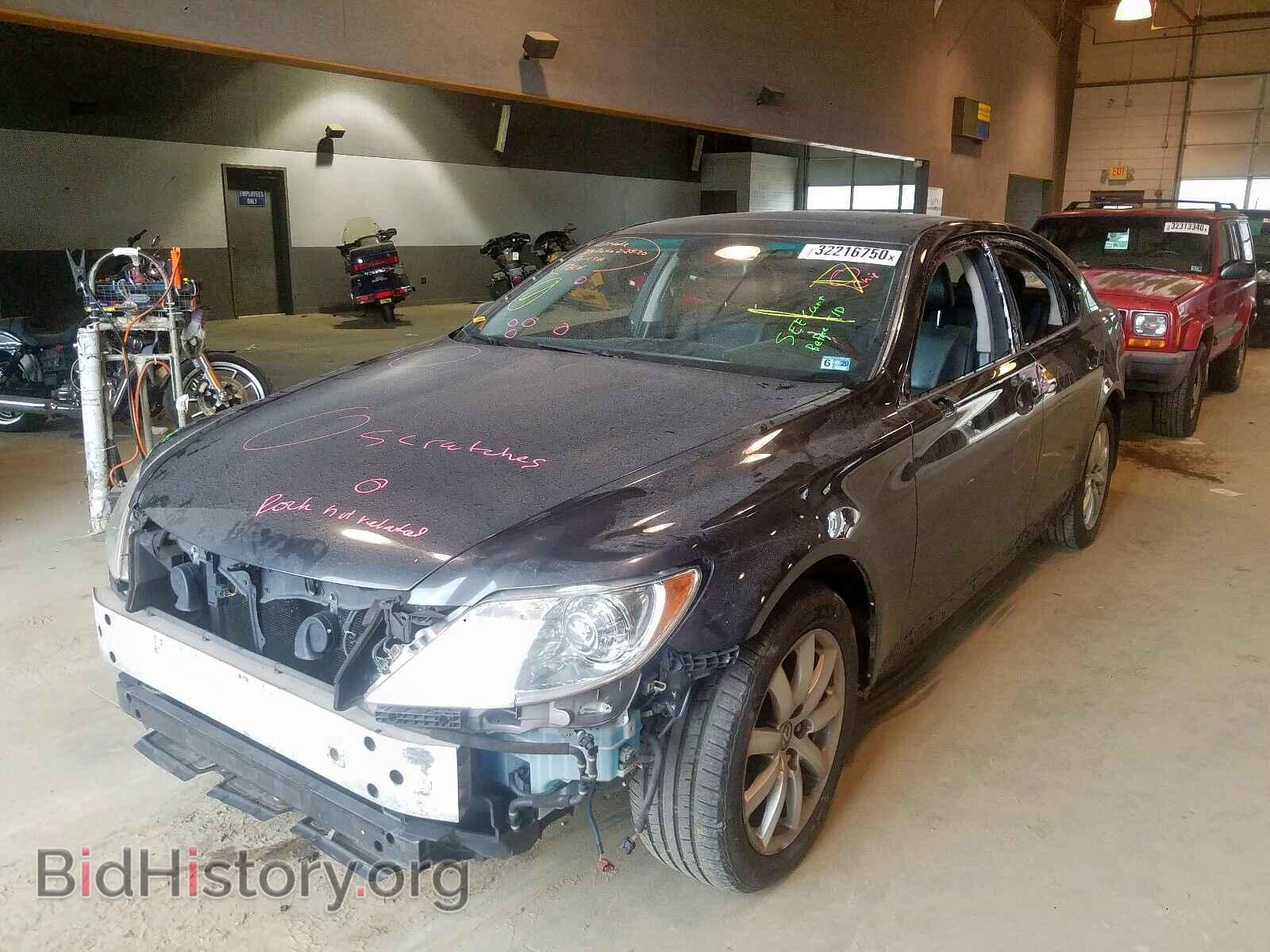 2008 LEXUS LS460 - VIN: JTHBL46F585083067 - Фото 2