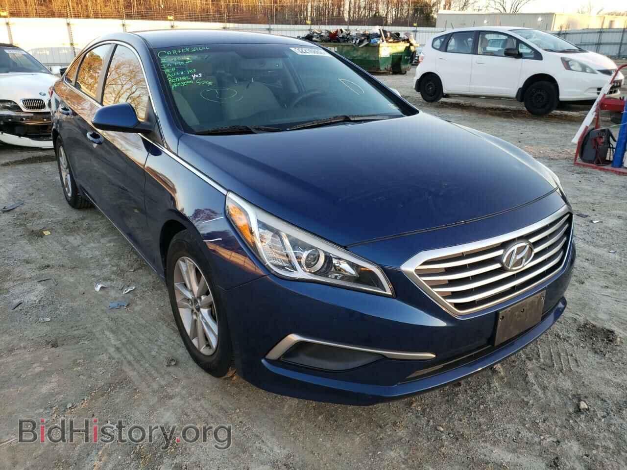 Фотография 5NPE24AF5GH312810 - HYUNDAI SONATA 2016