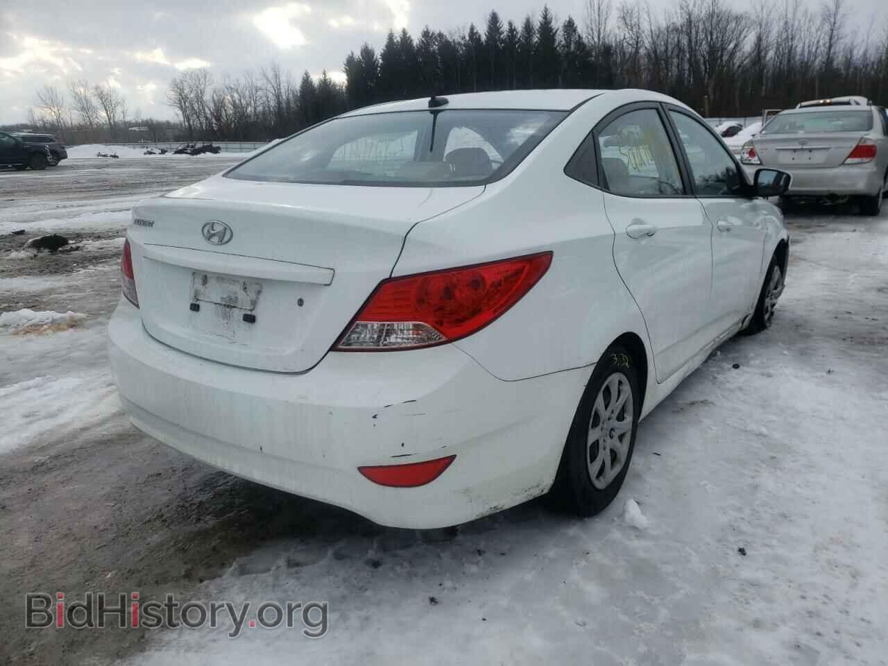 2012 HYUNDAI ACCENT - VIN: KMHCT4AE2CU177597 - Фото 4