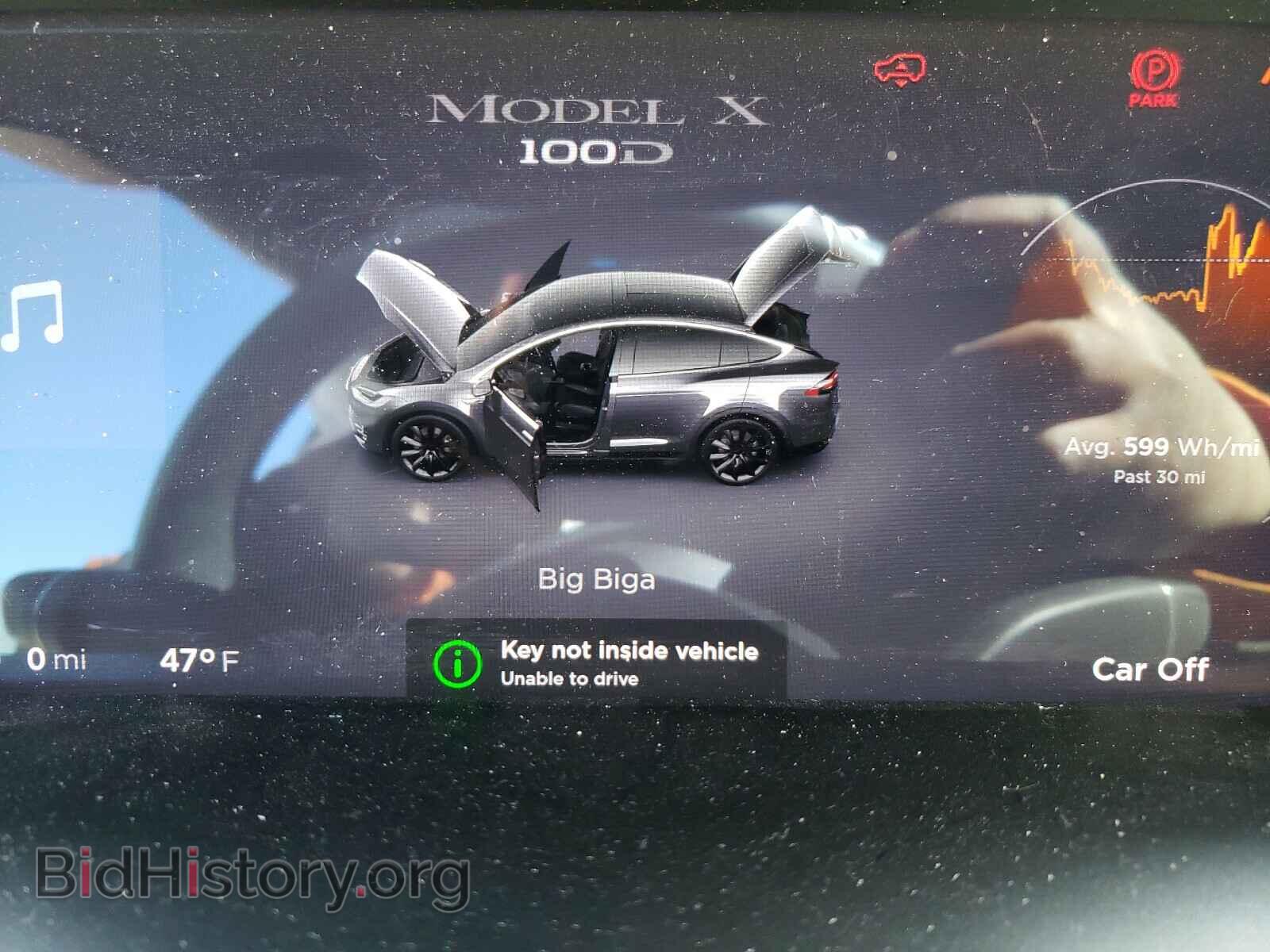 2017 TESLA MODEL X - VIN: 5YJXCAE28HF060269 - Фото 8