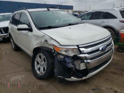 2012 Ford EDGE Edge SEL, белый — VIN 2FMDK3JC3CBA07688, Copart