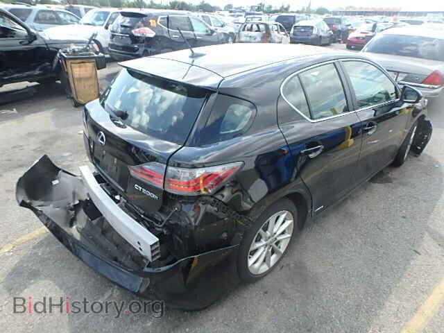 2011 LEXUS CT 200 - VIN: JTHKD5BH2B2038817 - Фото 4