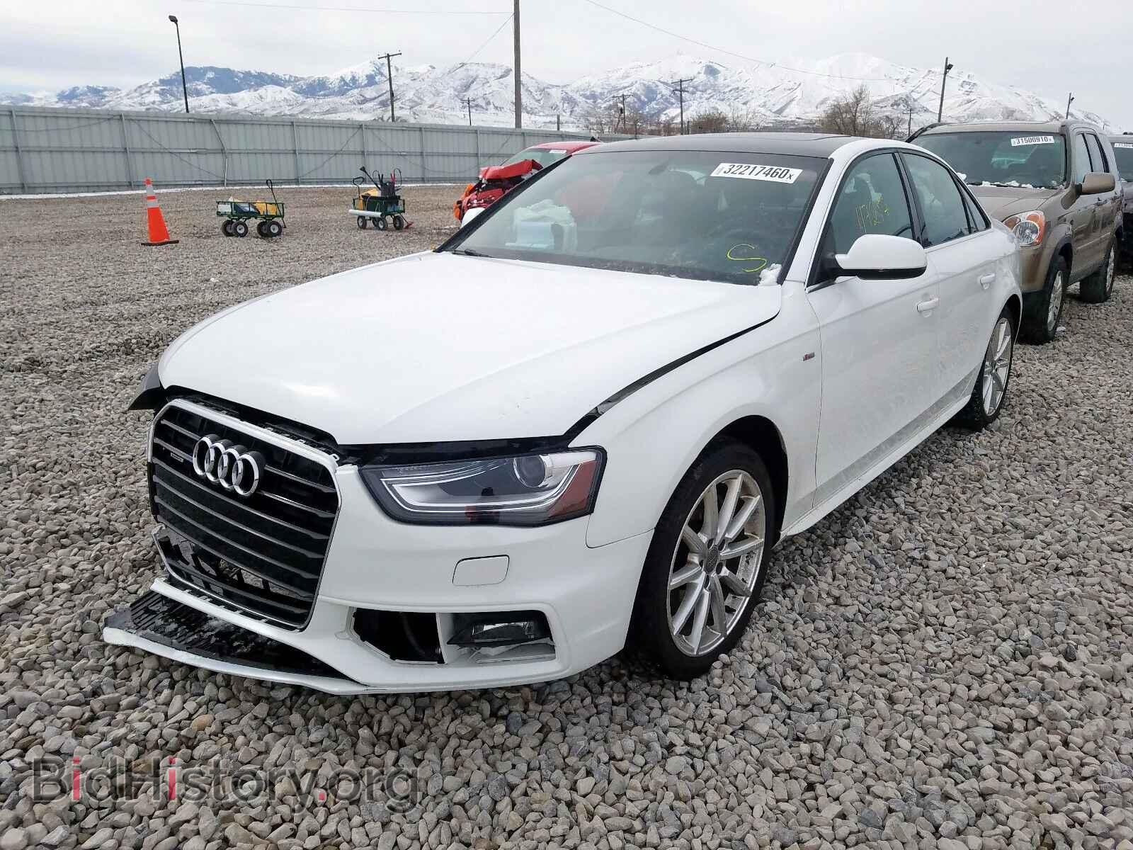 2014 AUDI A4 - VIN: WAUFFAFL1EN019003 - Фото 2