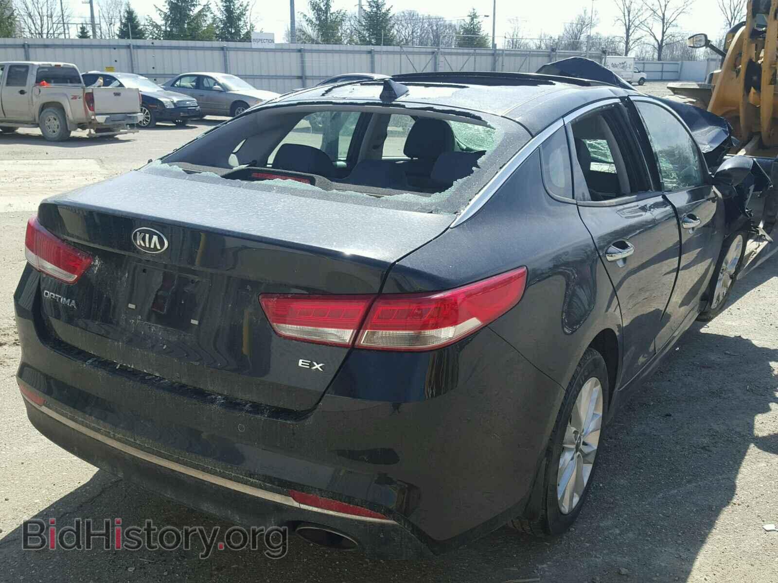 2016 KIA OPTIMA - VIN: 5XXGU4L32GG112548 - Фото 4