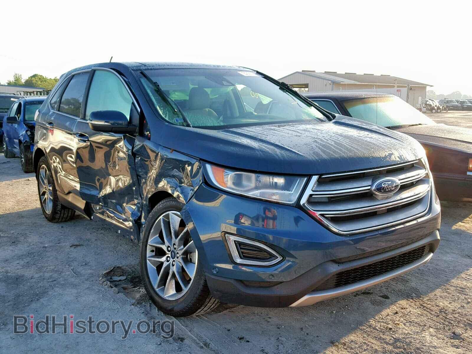 Photo 2FMPK3K82GBB56493 - FORD EDGE TITAN 2016
