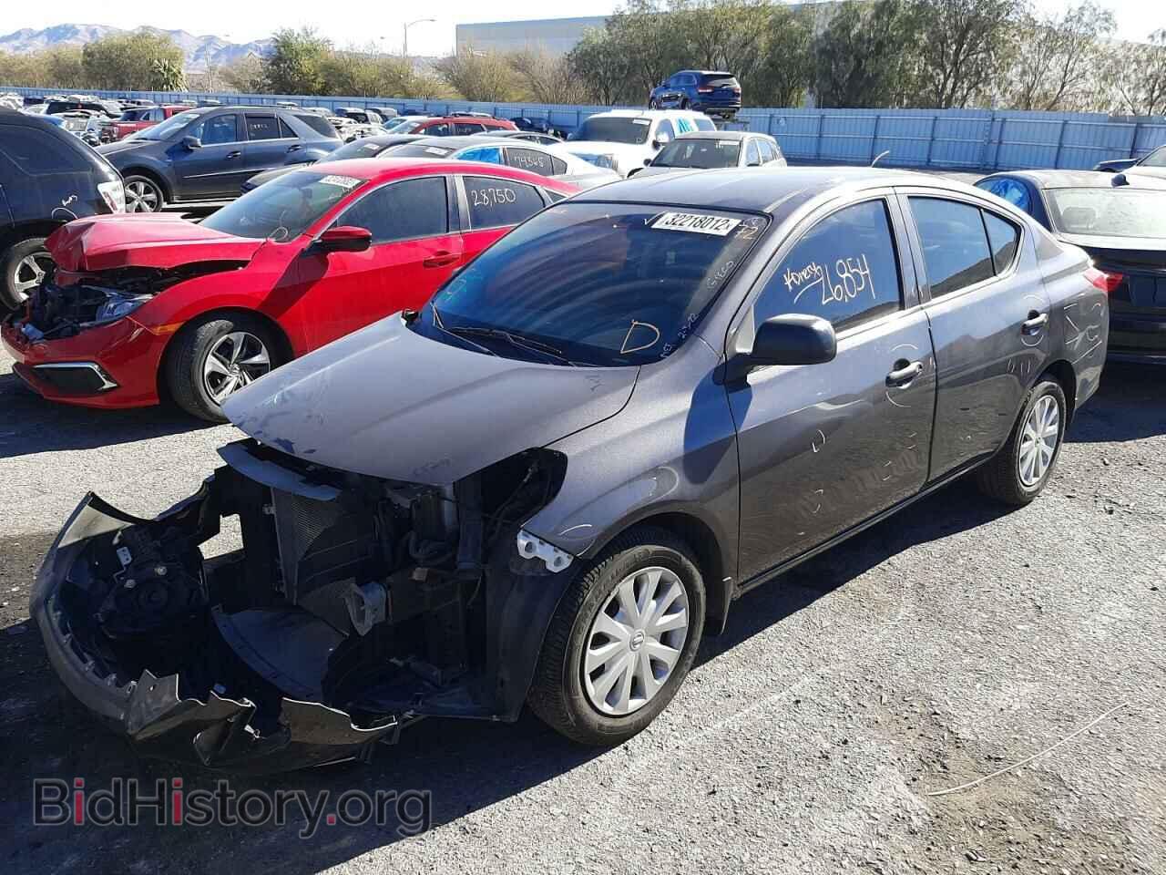 2015 NISSAN VERSA - VIN: 3N1CN7AP6FL809357 - Фото 2