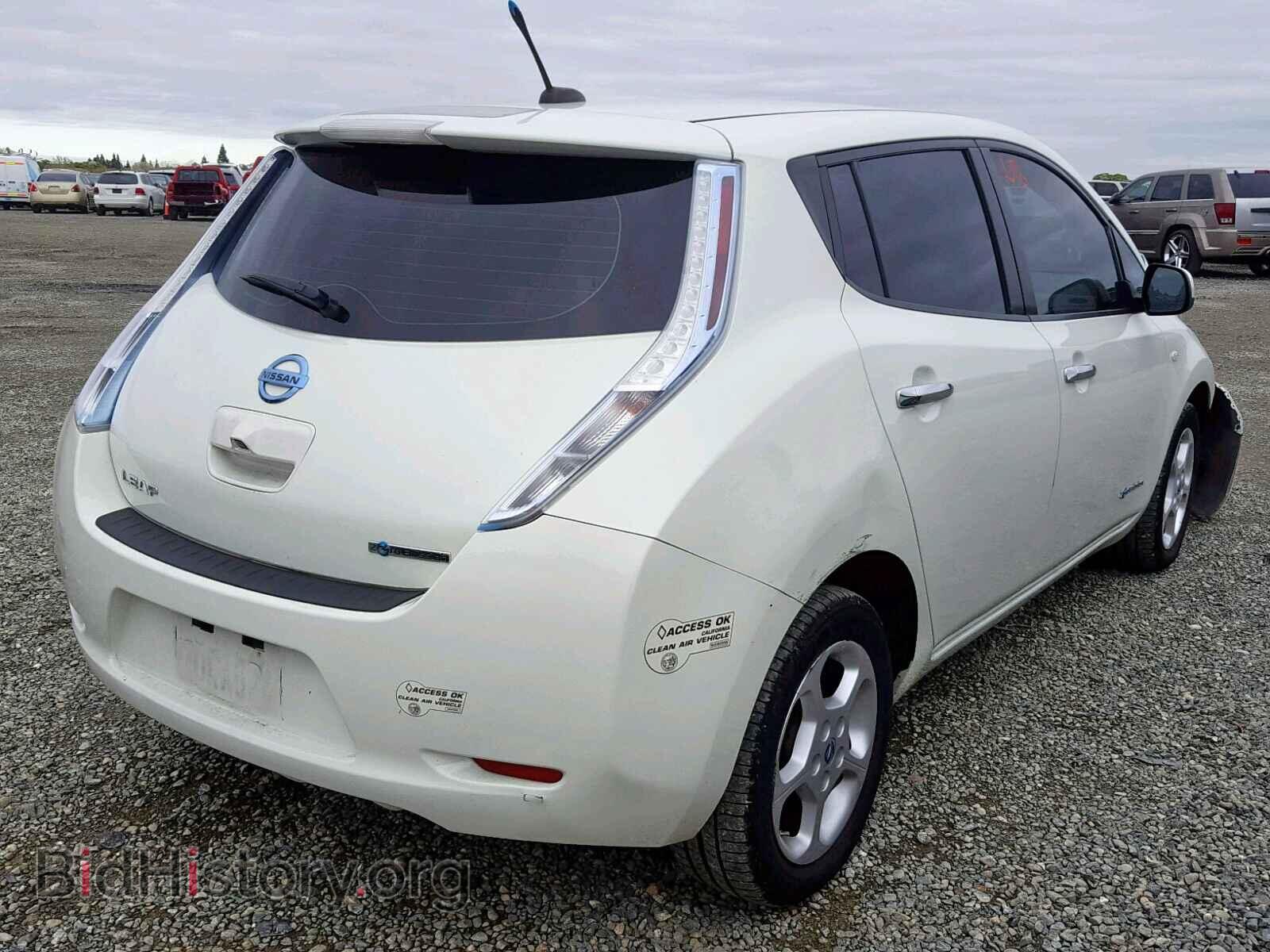 2012 NISSAN LEAF - VIN: JN1AZ0CP4CT016260 - Фото 4