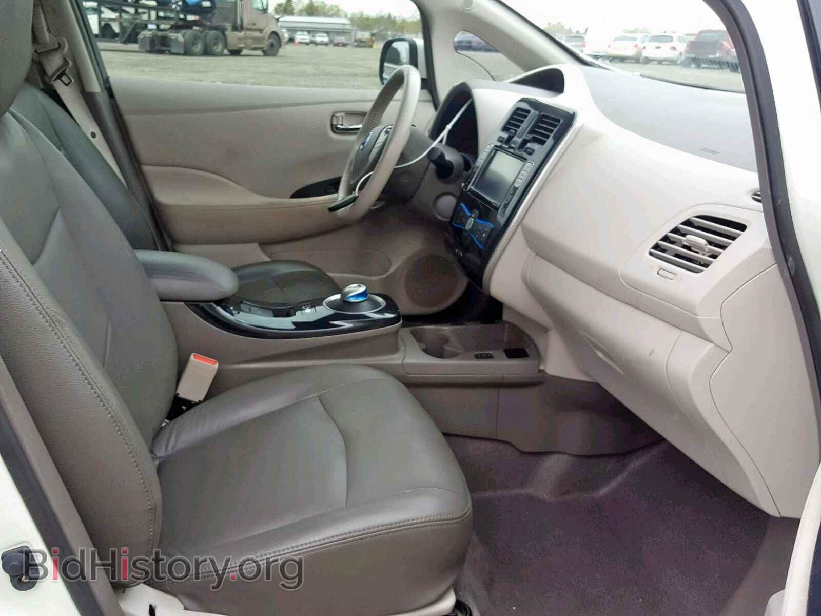 2012 NISSAN LEAF - VIN: JN1AZ0CP4CT016260 - Фото 5