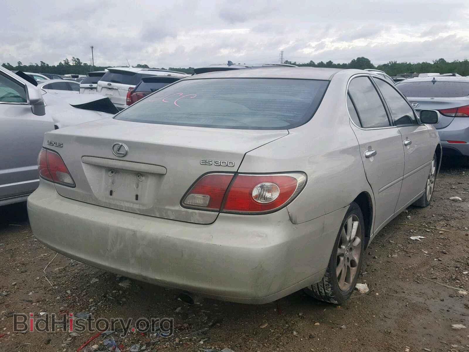 2003 LEXUS ES300 - VIN: JTHBF30G630115551 - Фото 4
