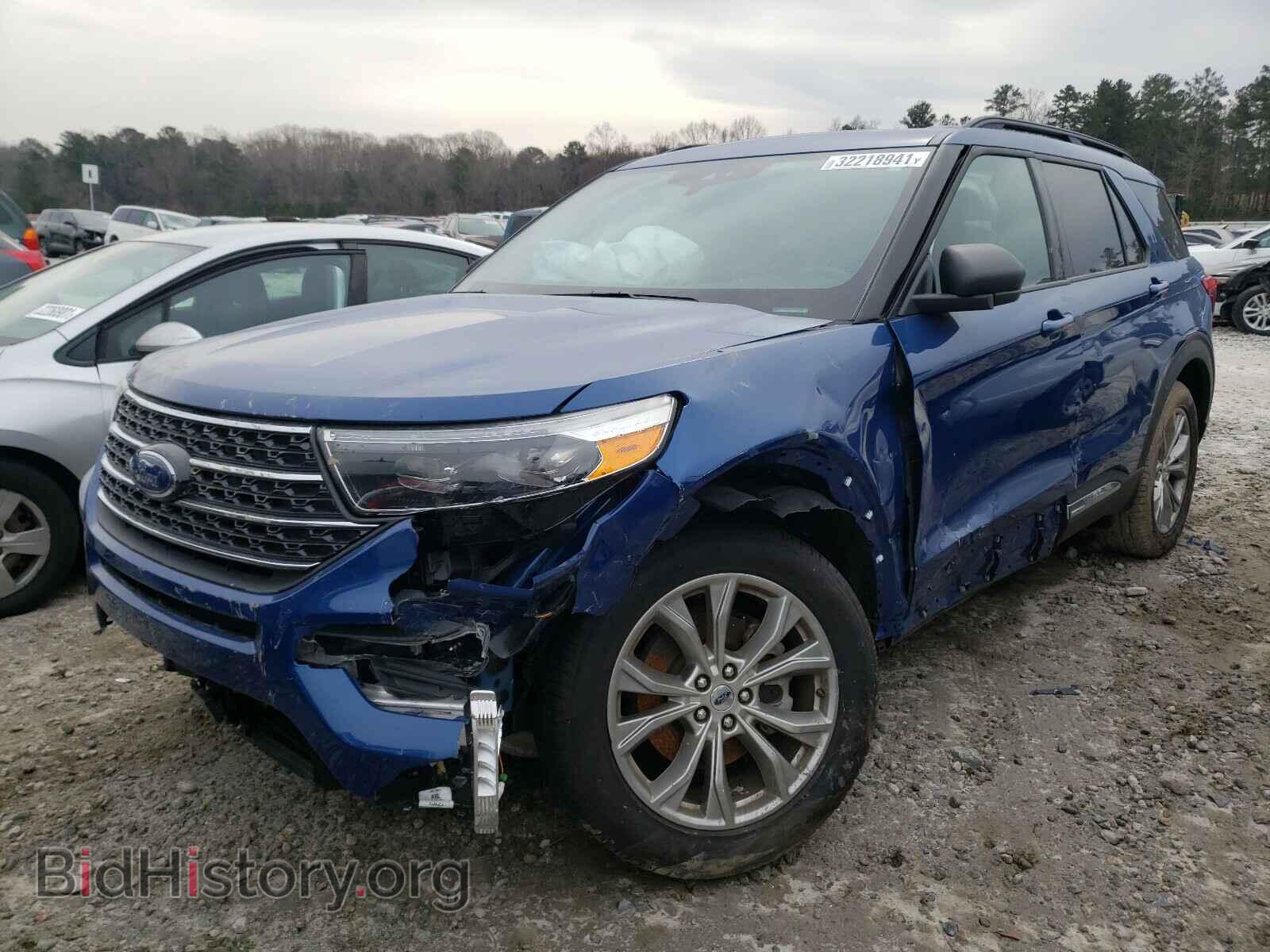 2020 FORD EXPLORER - VIN: 1FMSK7DHXLGA67577 - Фото 2