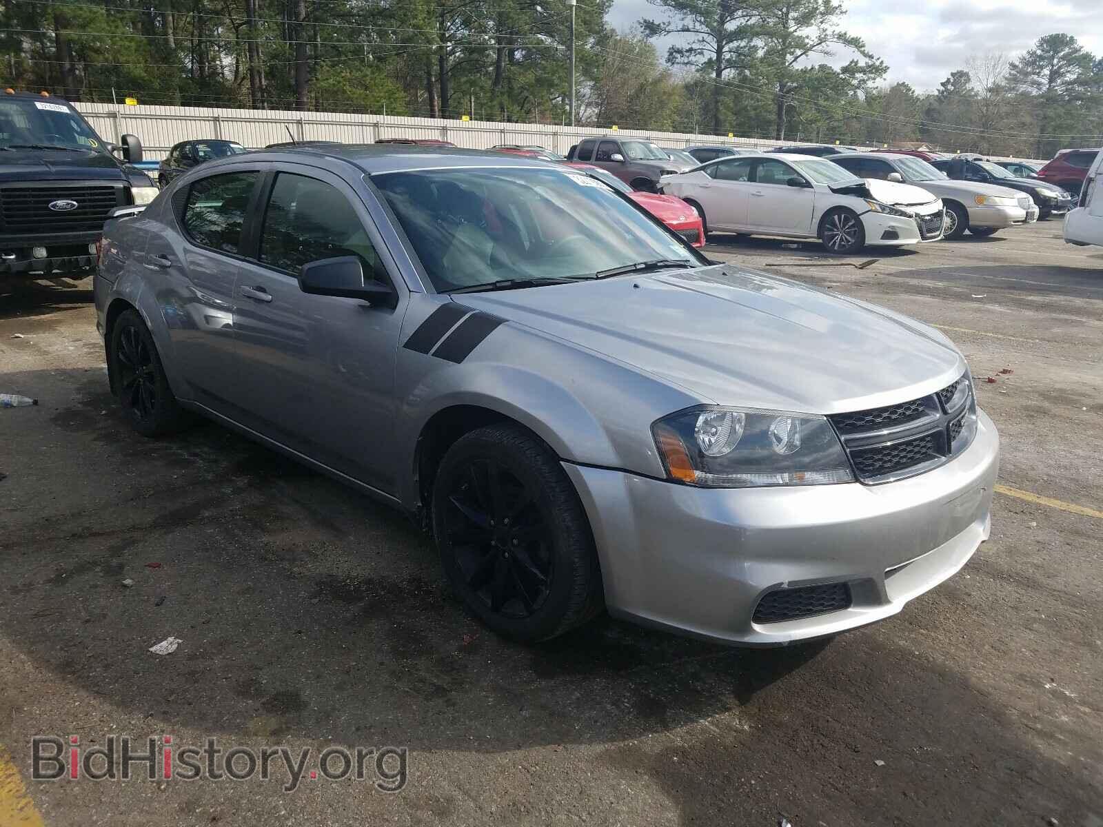 Фотография 1C3CDZAG3DN748675 - DODGE AVENGER 2013