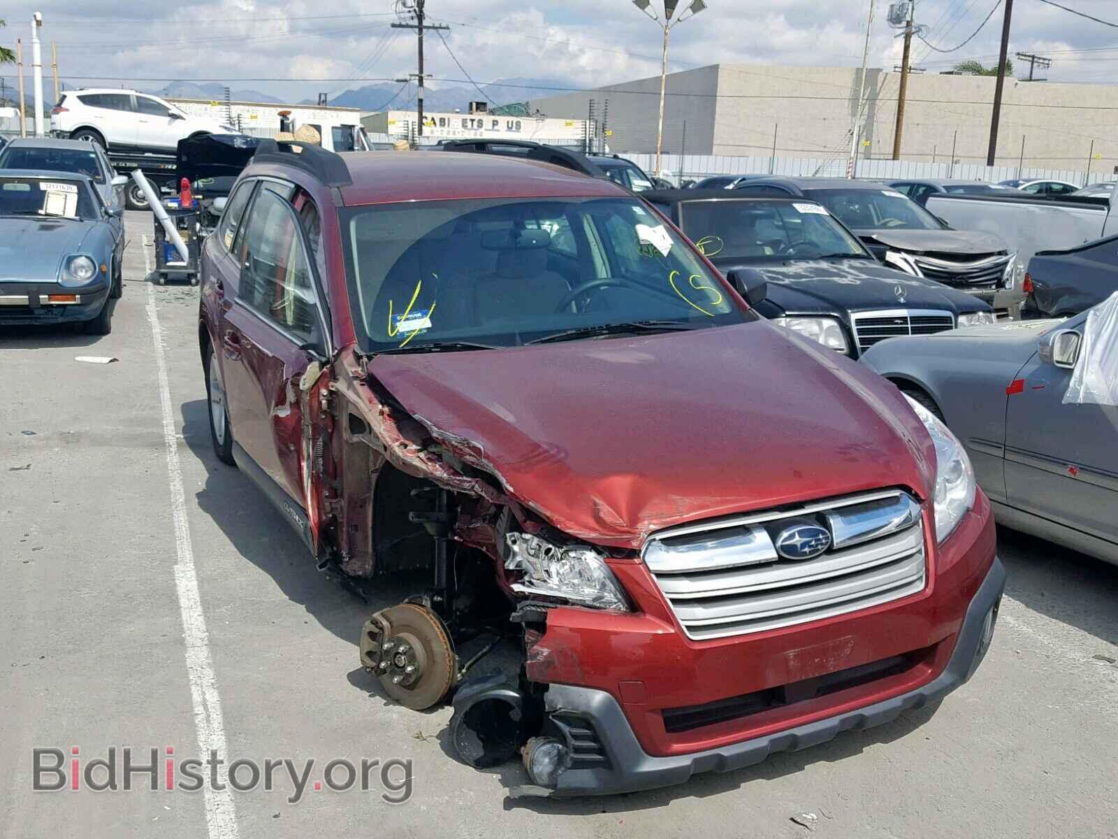 Фотография 4S4BRBAC5E3253089 - SUBARU OUTBACK 2. 2014