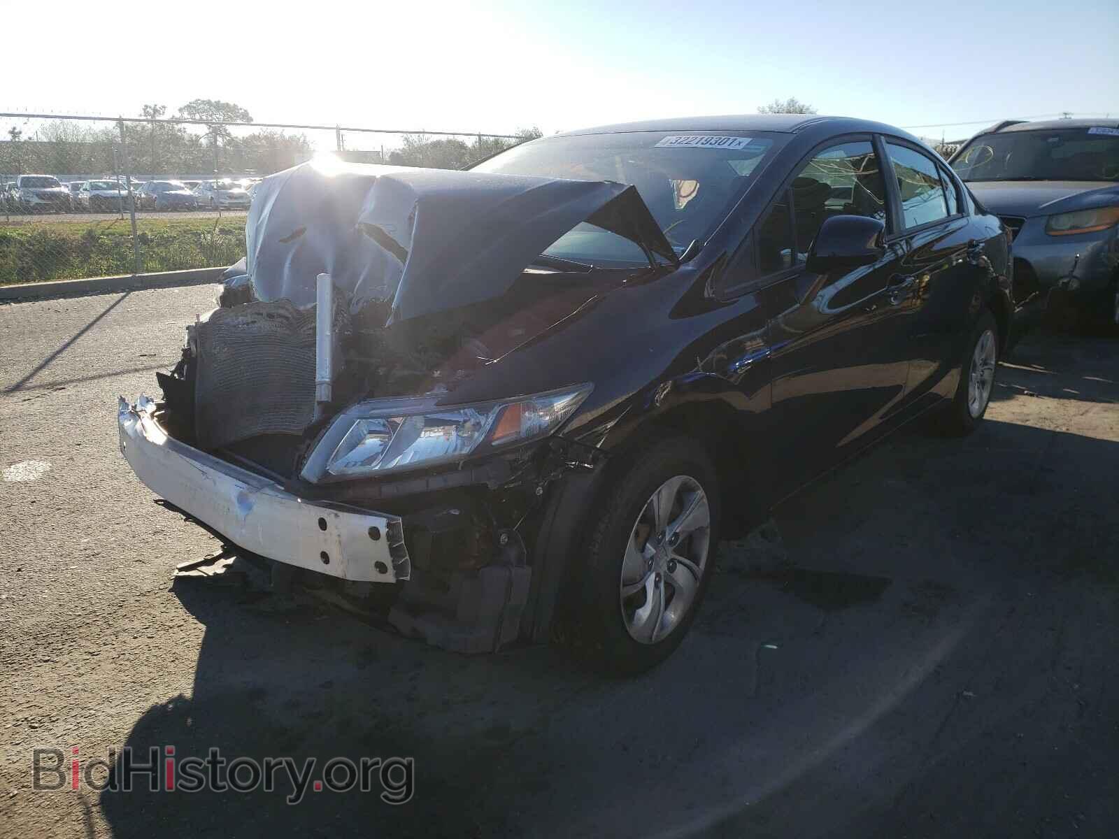 2013 HONDA CIVIC - VIN: 19XFB2F51DE087861 - Фото 2