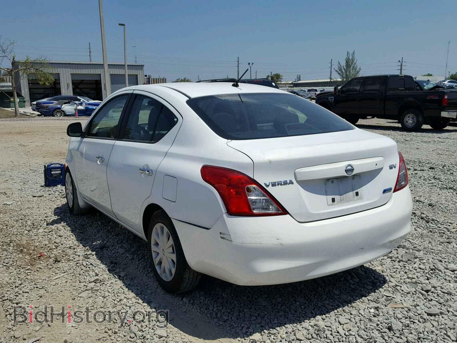 2012 NISSAN VERSA - VIN: 3N1CN7AP0CL828854 - Фото 3