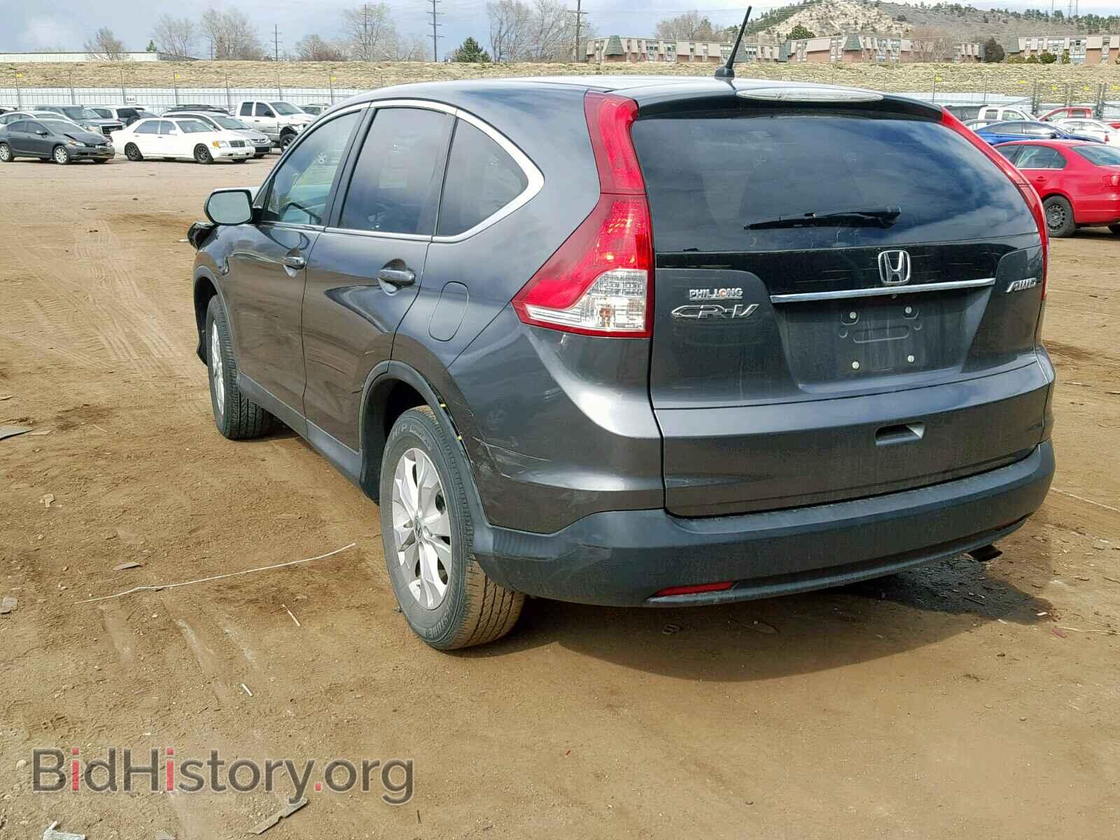 2013 HONDA CR-V EX - VIN: 2HKRM4H59DH656421 - Фото 3