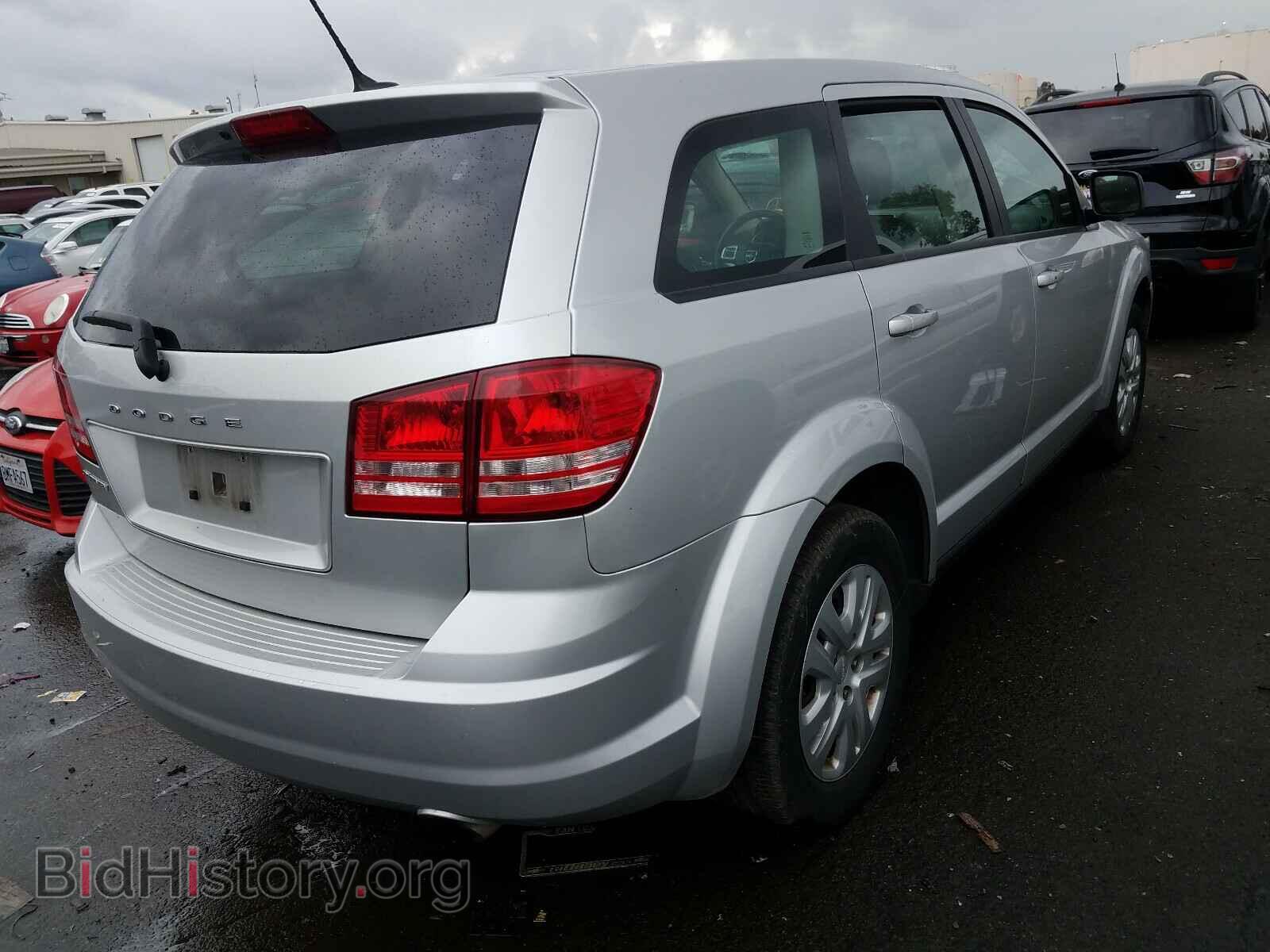 2014 DODGE JOURNEY - VIN: 3C4PDCAB6ET277136 - Фото 4