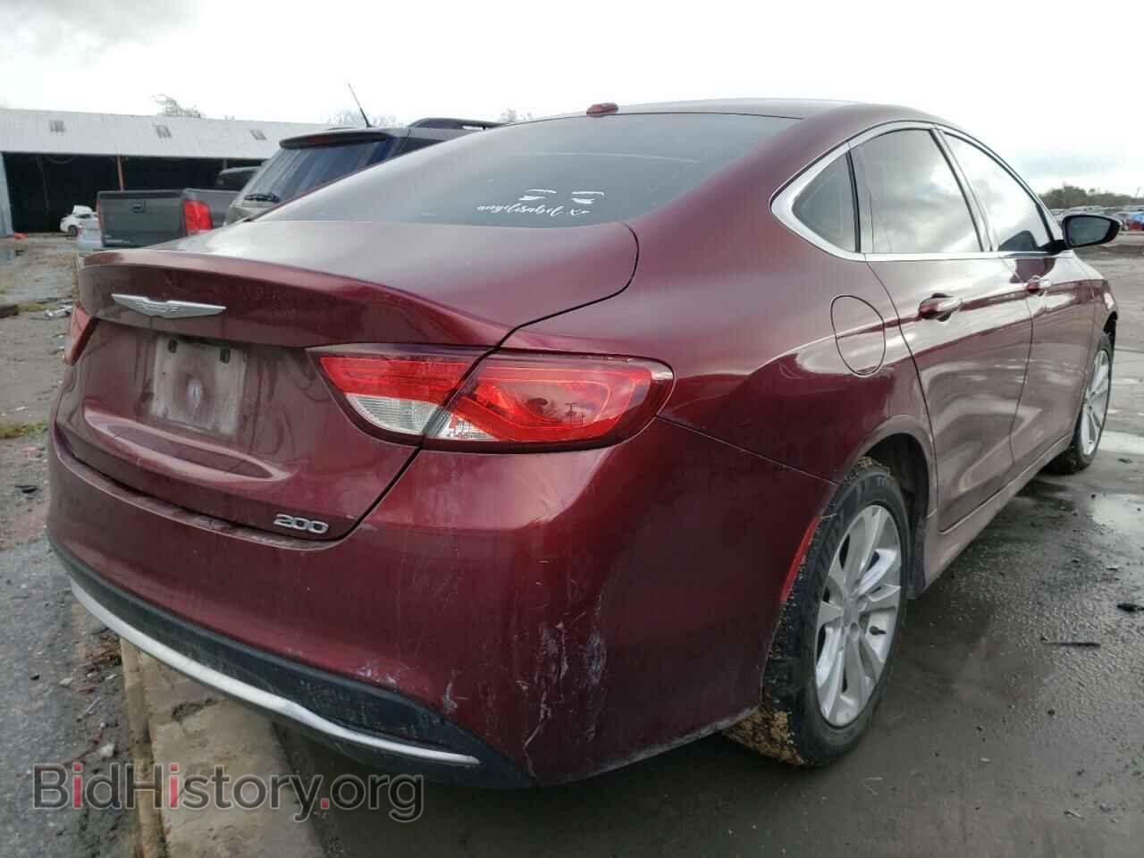2016 CHRYSLER 200 - VIN: 1C3CCCABXGN114871 - Фото 4