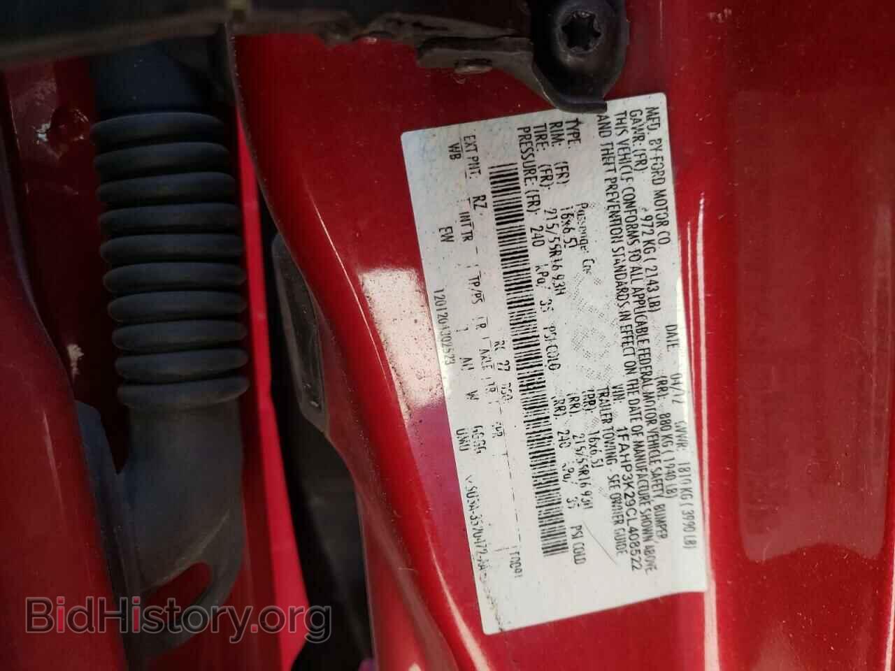 2012 FORD FOCUS - VIN: 1FAHP3K29CL408522 - Photo 10