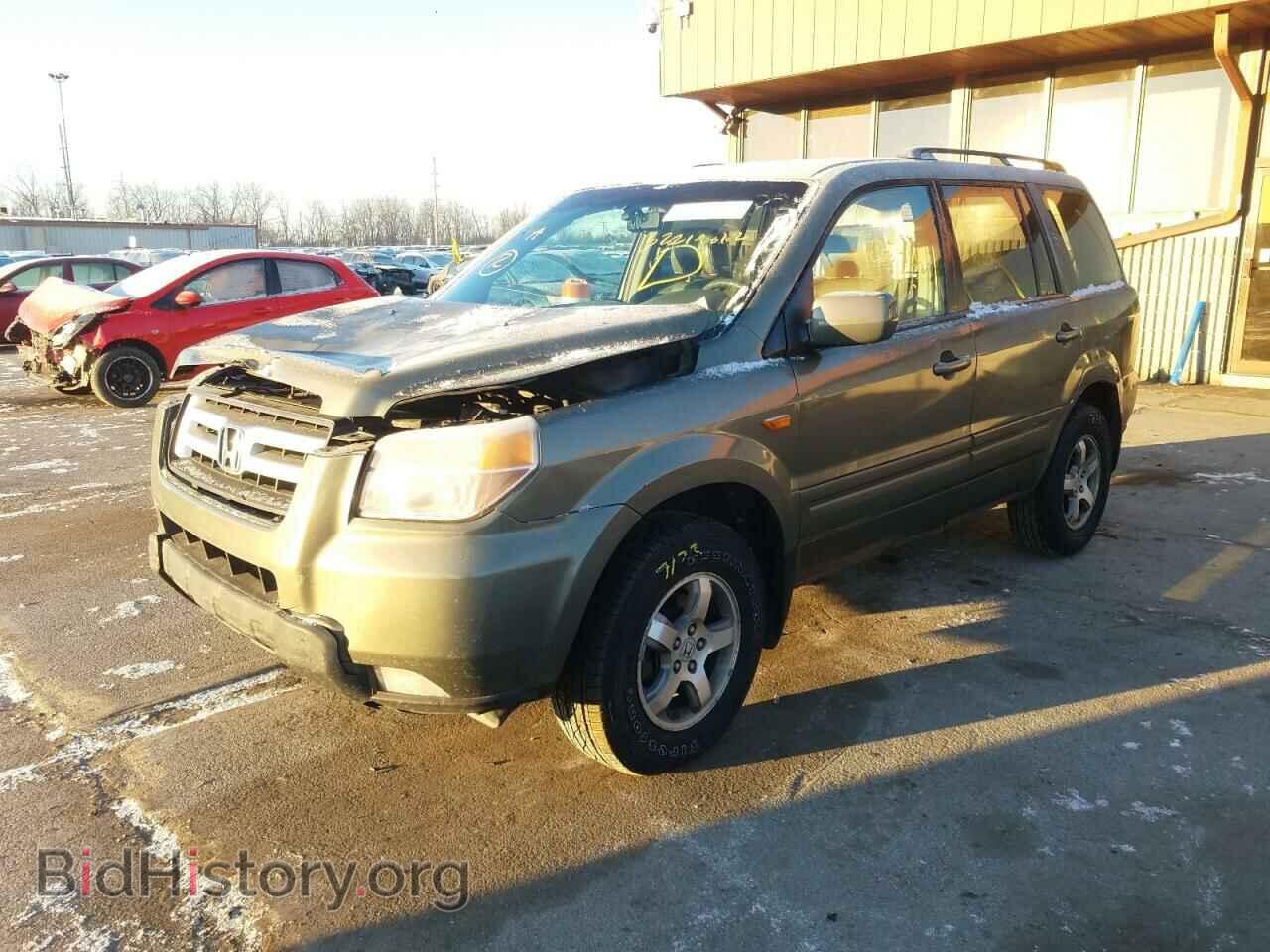 2007 HONDA PILOT - VIN: 2HKYF18577H520619 - Фото 2