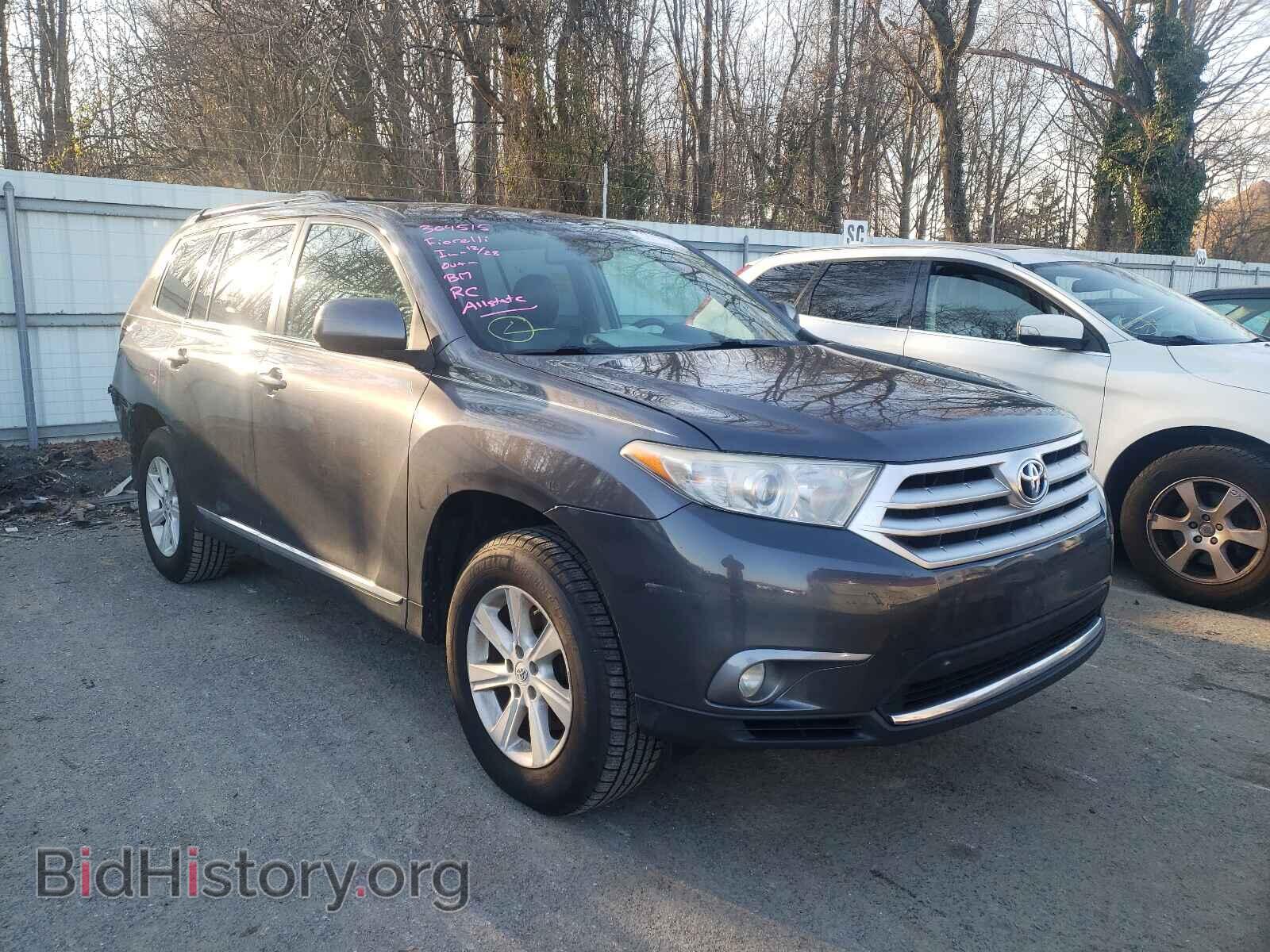 Photo 5TDBK3EH8CS142469 - TOYOTA HIGHLANDER 2012