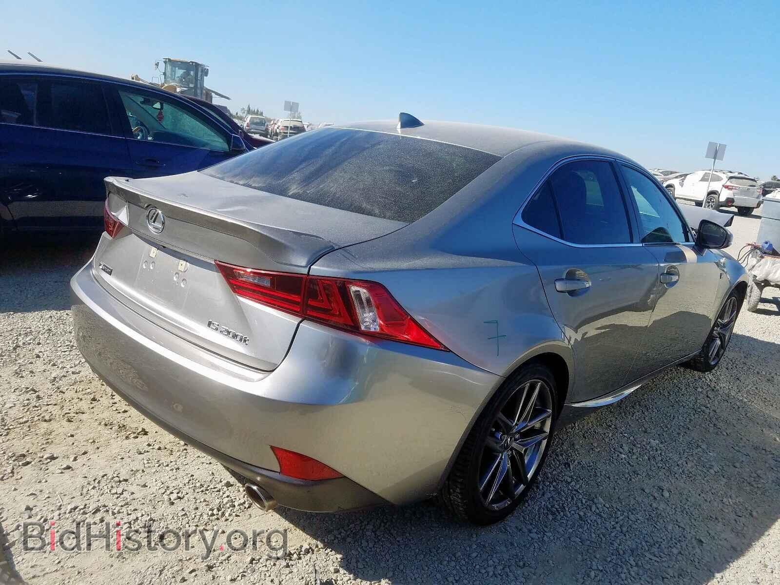 2016 LEXUS IS - VIN: JTHBA1D21G5012676 - Фото 4