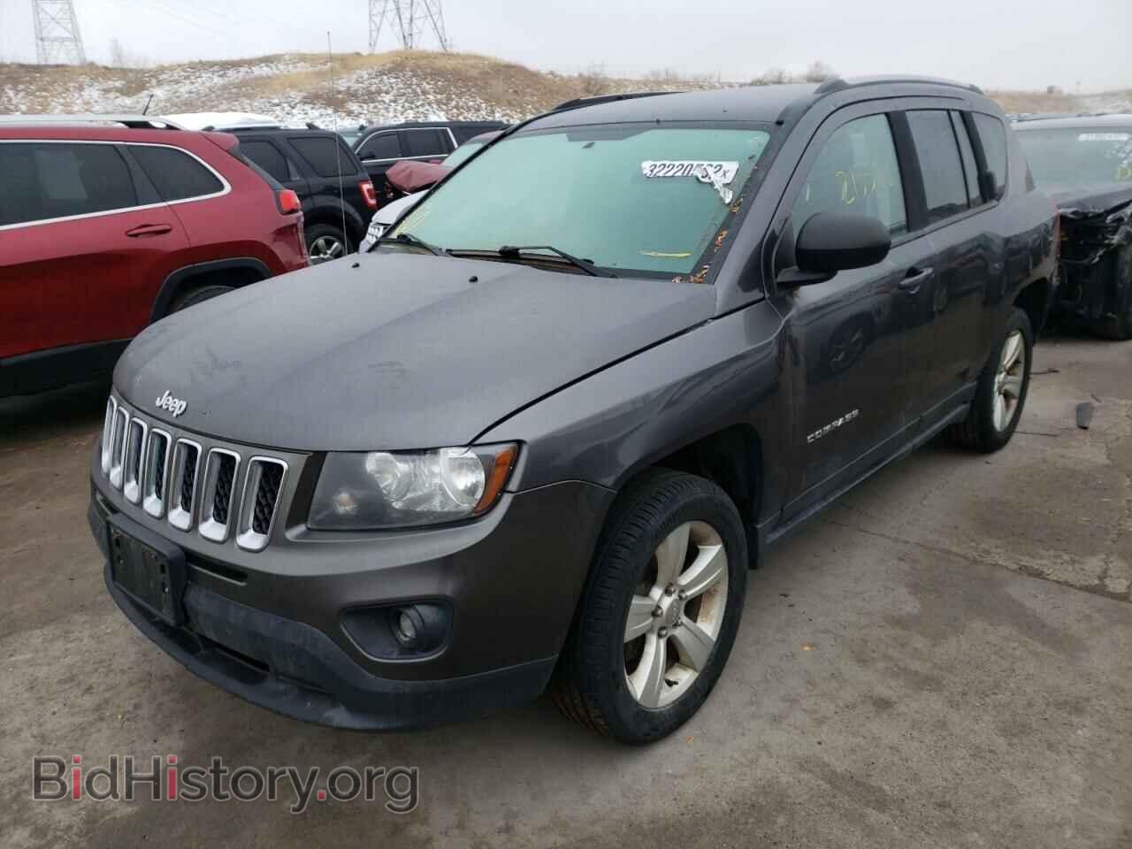 2015 JEEP COMPASS - VIN: 1C4NJDBBXFD408497 - Фото 2
