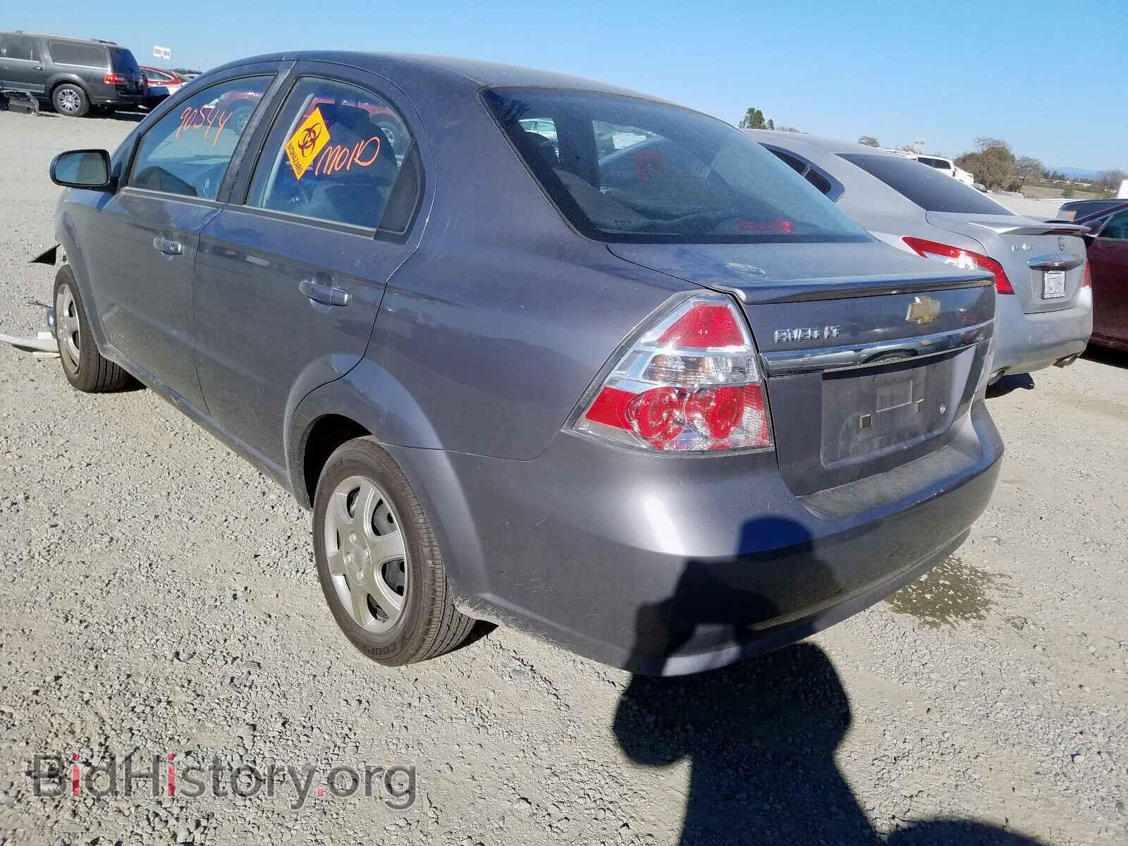 2011 CHEVROLET AVEO - VIN: KL1TD5DE6BB209827 - Фото 3