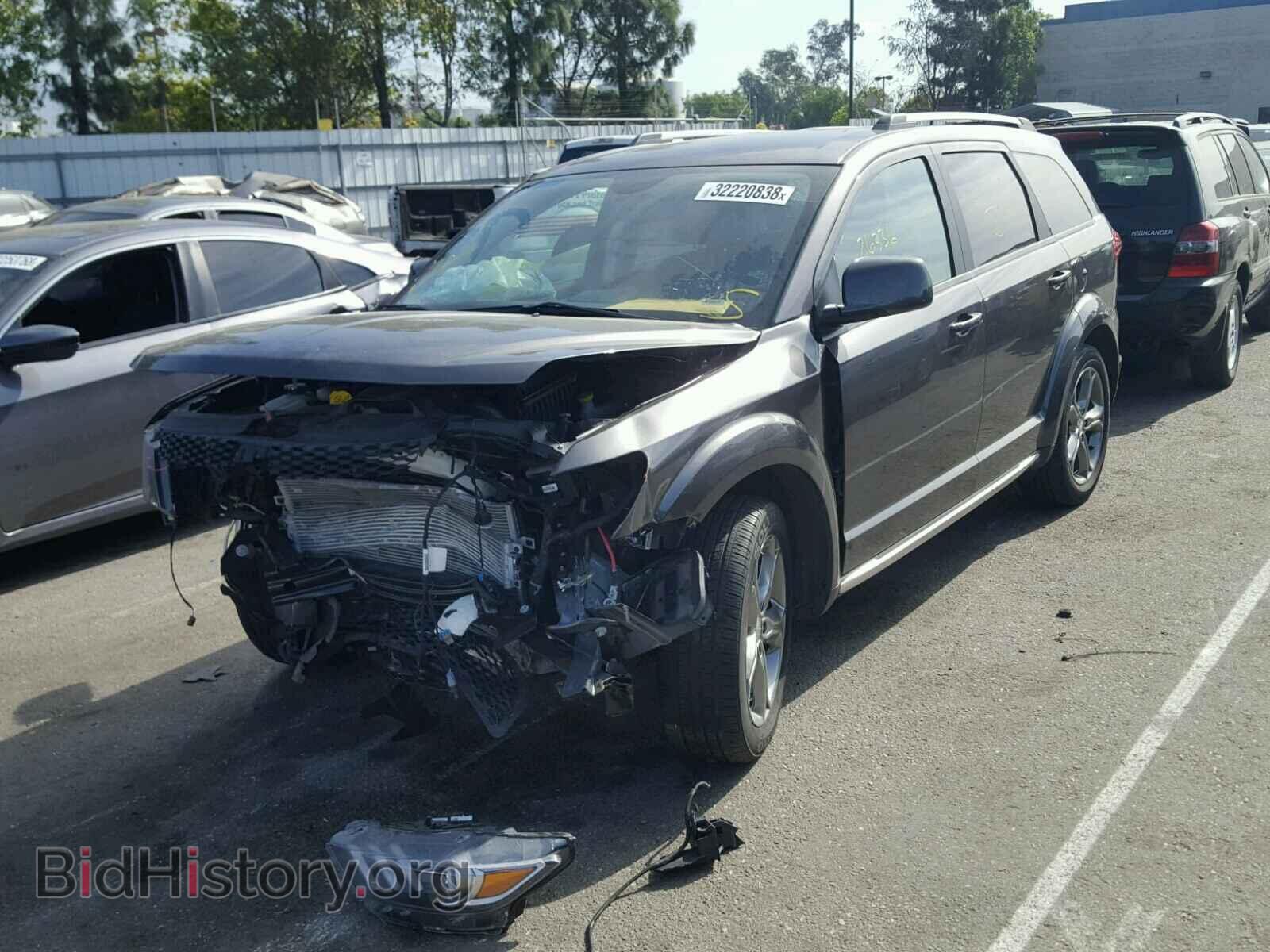 2017 DODGE JOURNEY - VIN: 3C4PDDGGXHT606742 - Фото 2