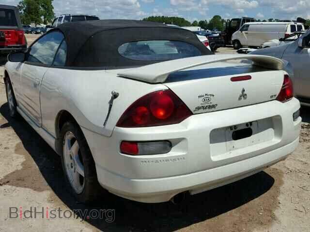 2002 MITSUBISHI ECLIPSE - VIN: 4A3AE85H42E101757 - Фото 3