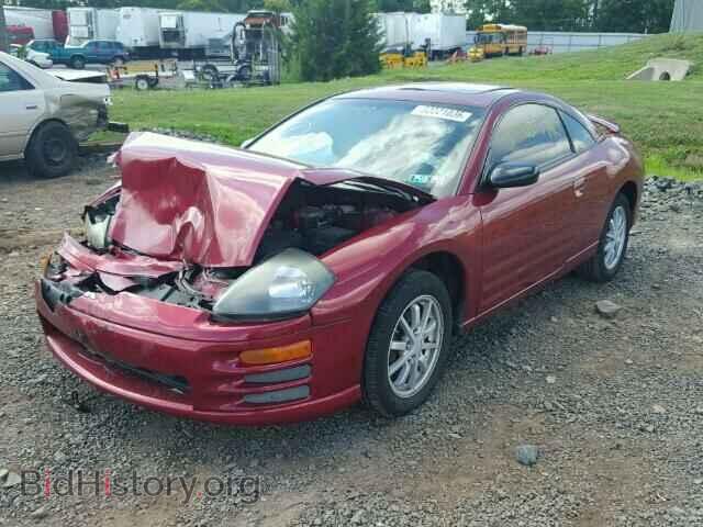 2002 MITSUBISHI ECLIPSE - VIN: 4A3AC44G62E086198 - Photo 2