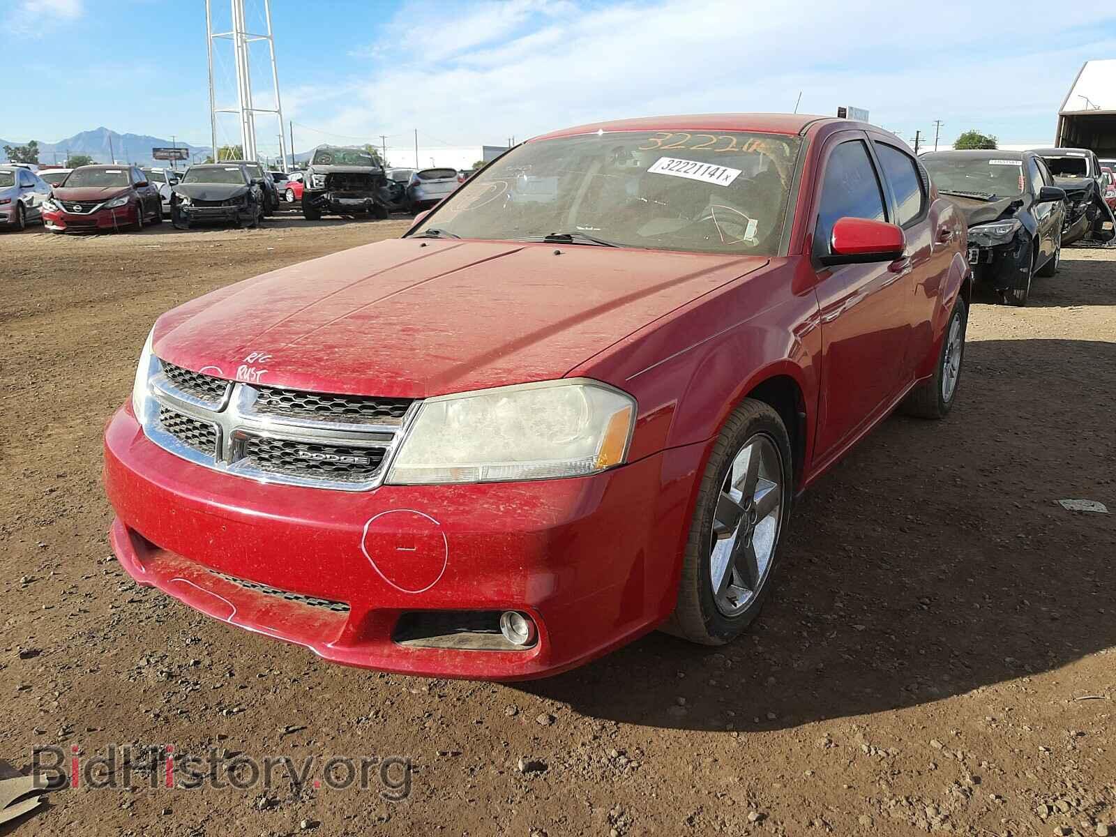 2011 DODGE AVENGER - VIN: 1B3BD2FB6BN524861 - Фото 2