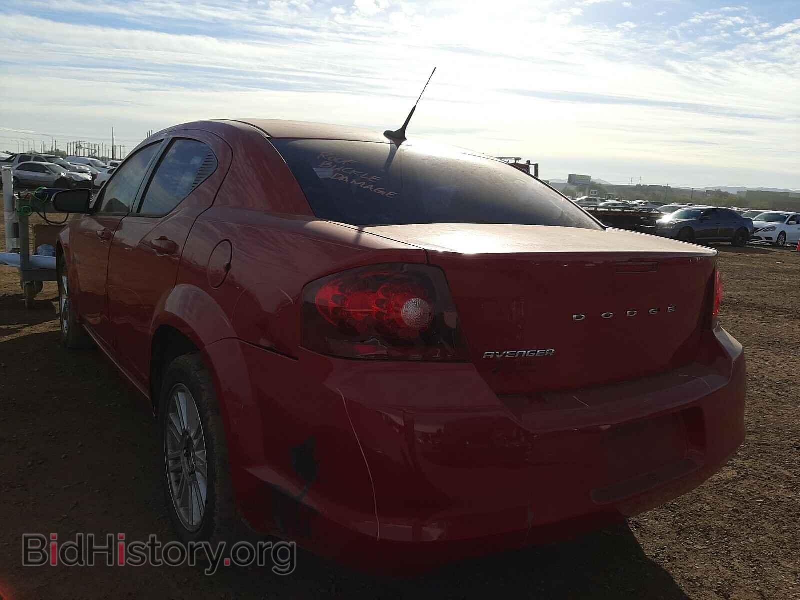 2011 DODGE AVENGER - VIN: 1B3BD2FB6BN524861 - Фото 3