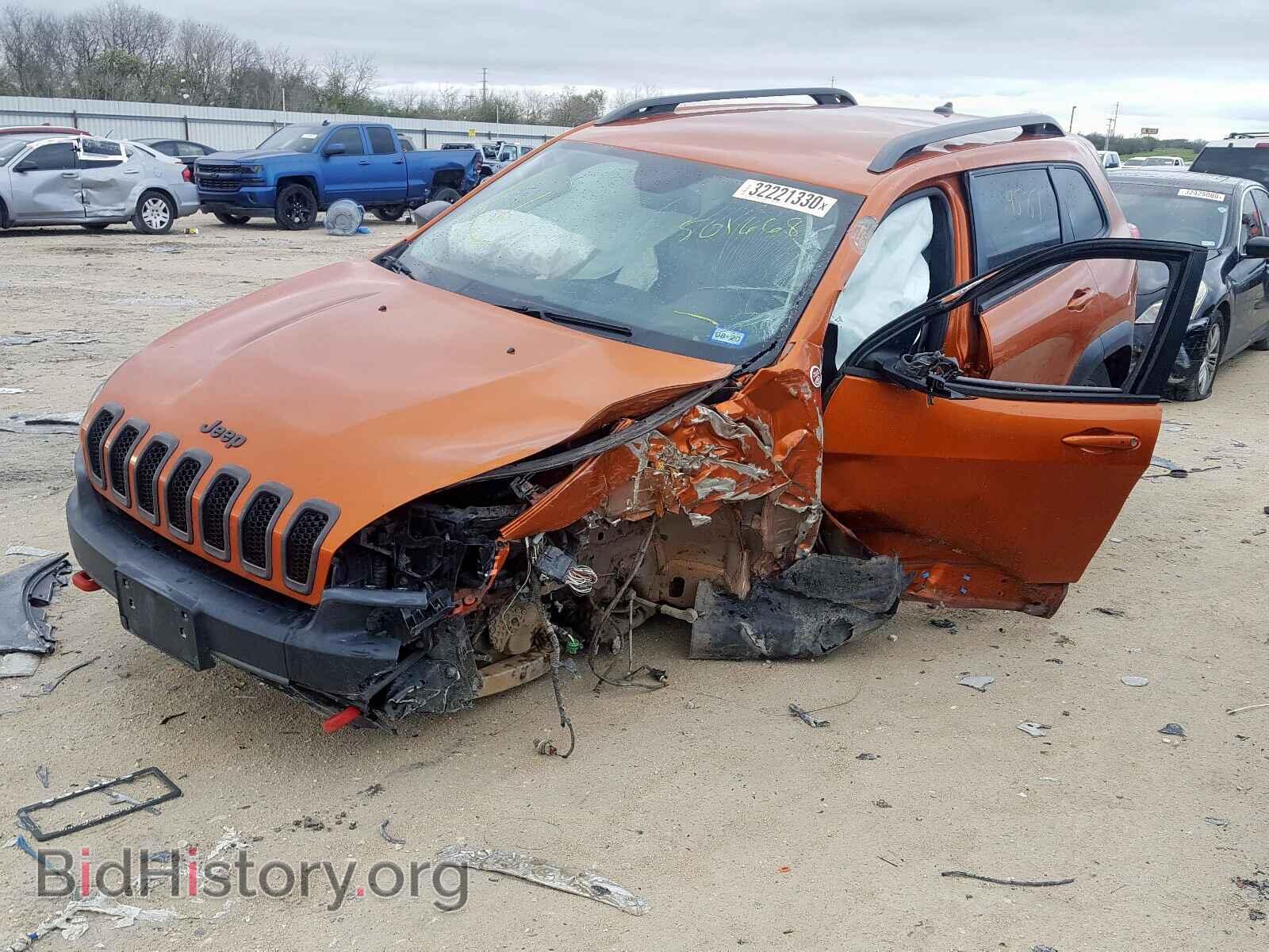 2015 JEEP CHEROKEE - VIN: 1C4PJMBB9FW501668 - Фото 2