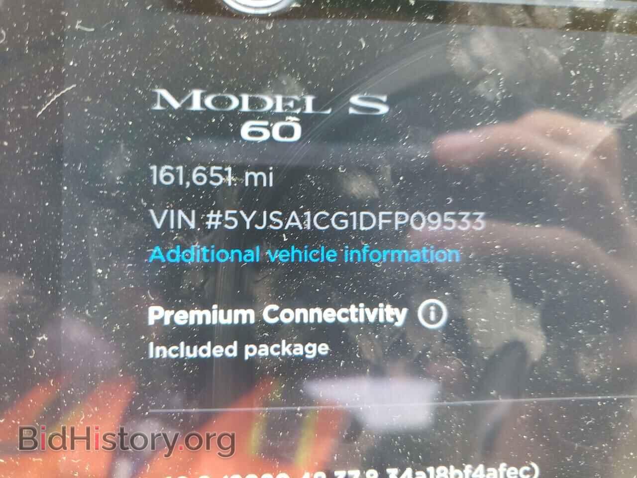 2013 TESLA MODEL S - VIN: 5YJSA1CG1DFP09533 - Photo 8