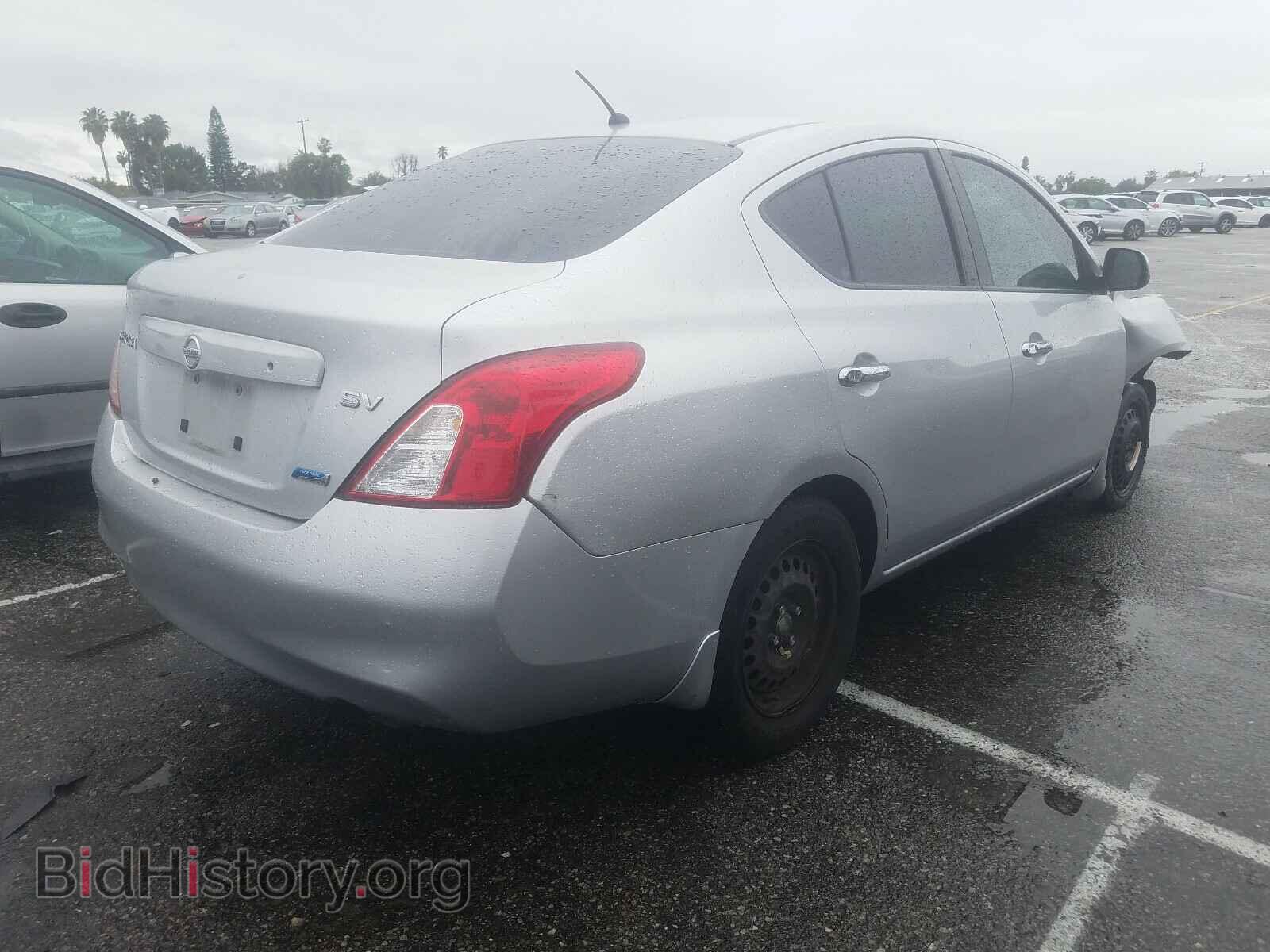 2012 NISSAN VERSA - VIN: 3N1CN7AP2CL889333 - Фото 4
