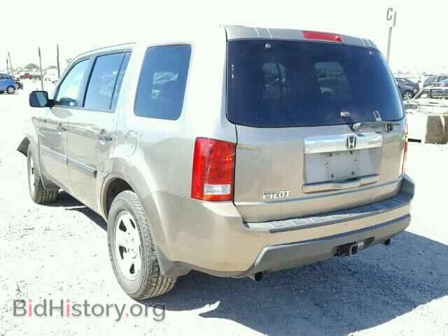2009 HONDA PILOT - VIN: 5FNYF382X9B019162 - Фото 3