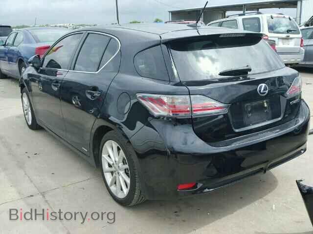 2012 LEXUS CT 200 - VIN: JTHKD5BH0C2078976 - Фото 3