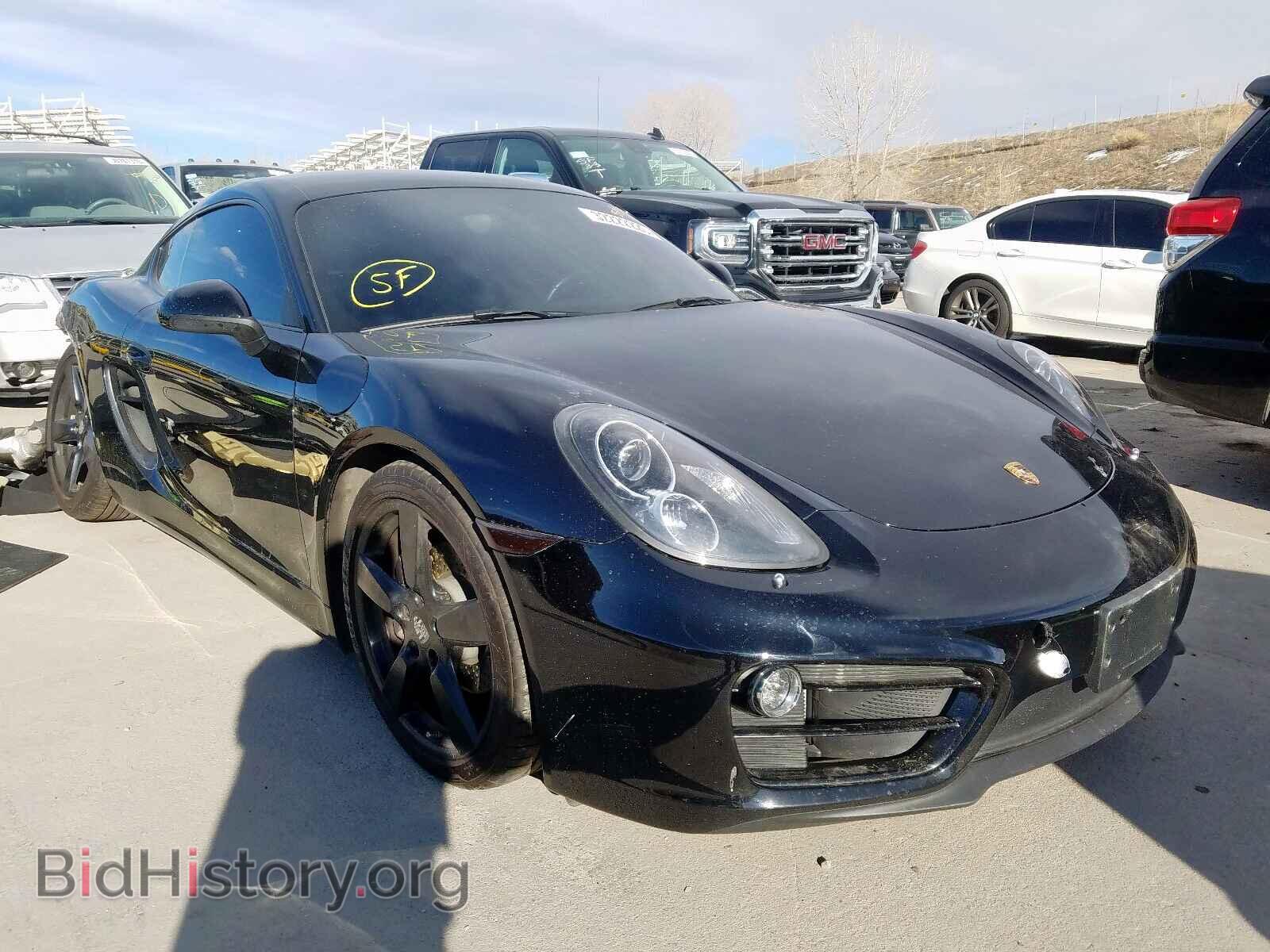 Фотография WP0AA2A88EK170278 - PORSCHE CAYMAN 2014