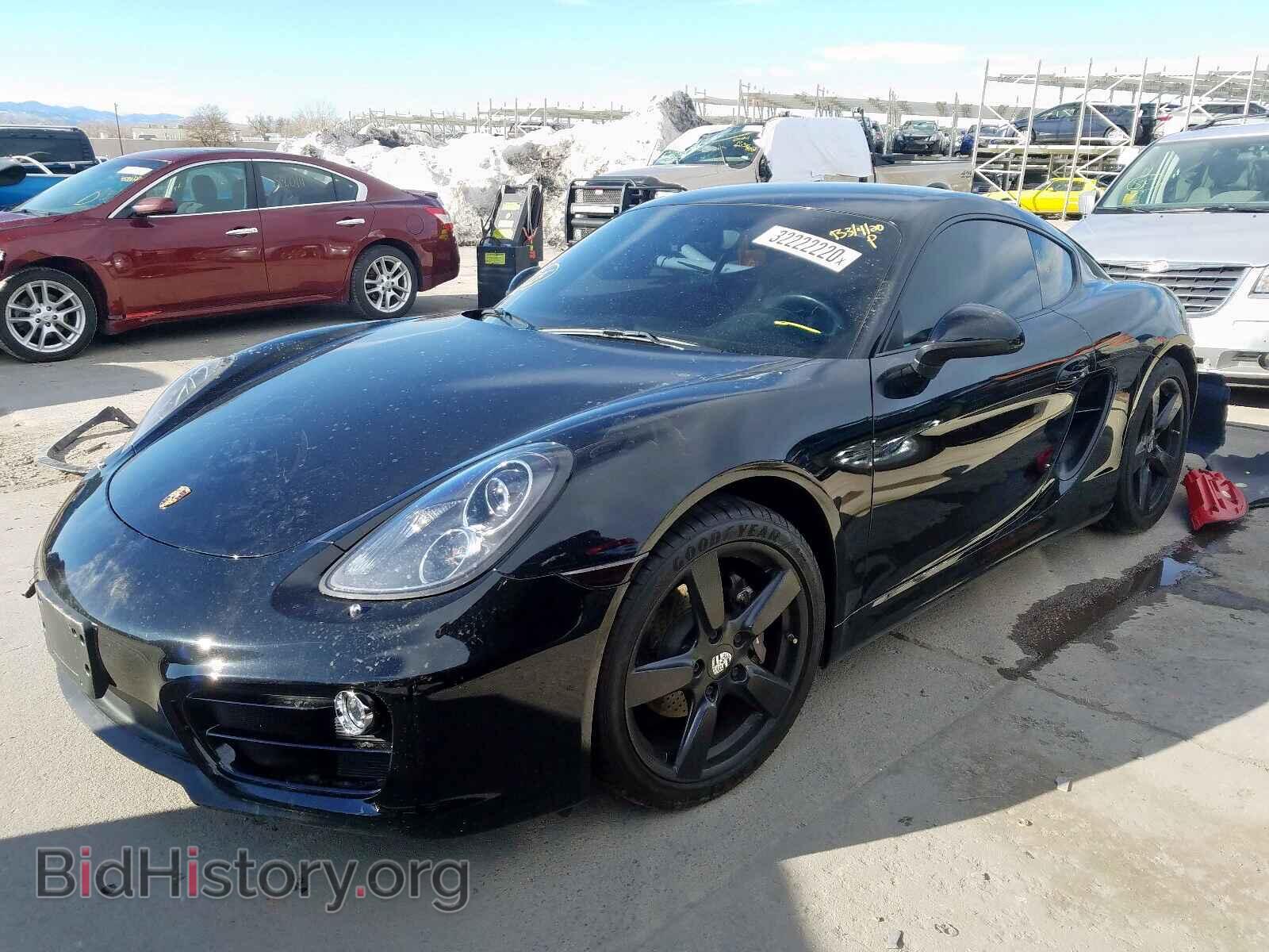 2014 PORSCHE CAYMAN - VIN: WP0AA2A88EK170278 - Фото 2