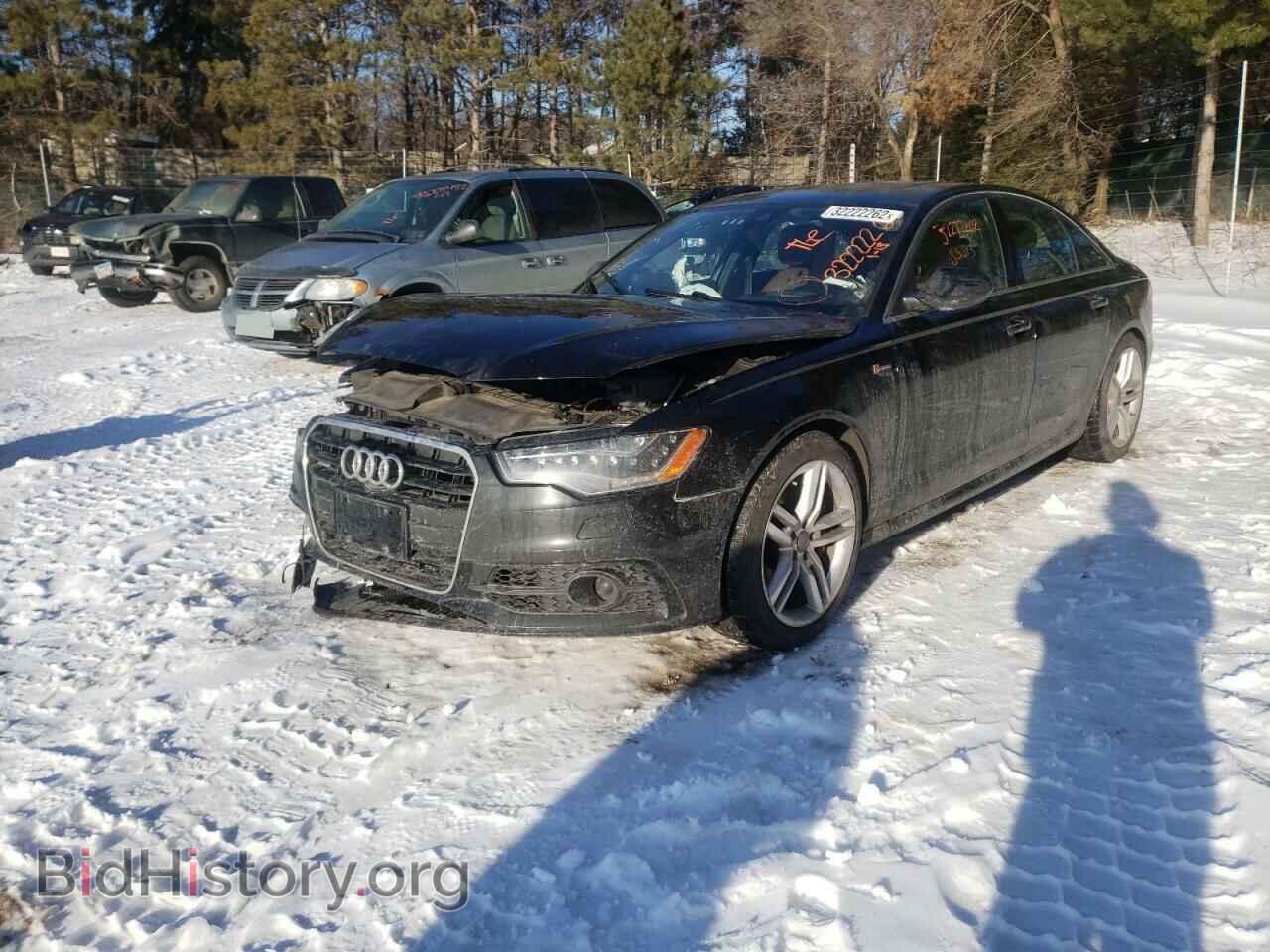 2014 AUDI A6 - VIN: WAUHGBFC3EN137033 - Фото 2