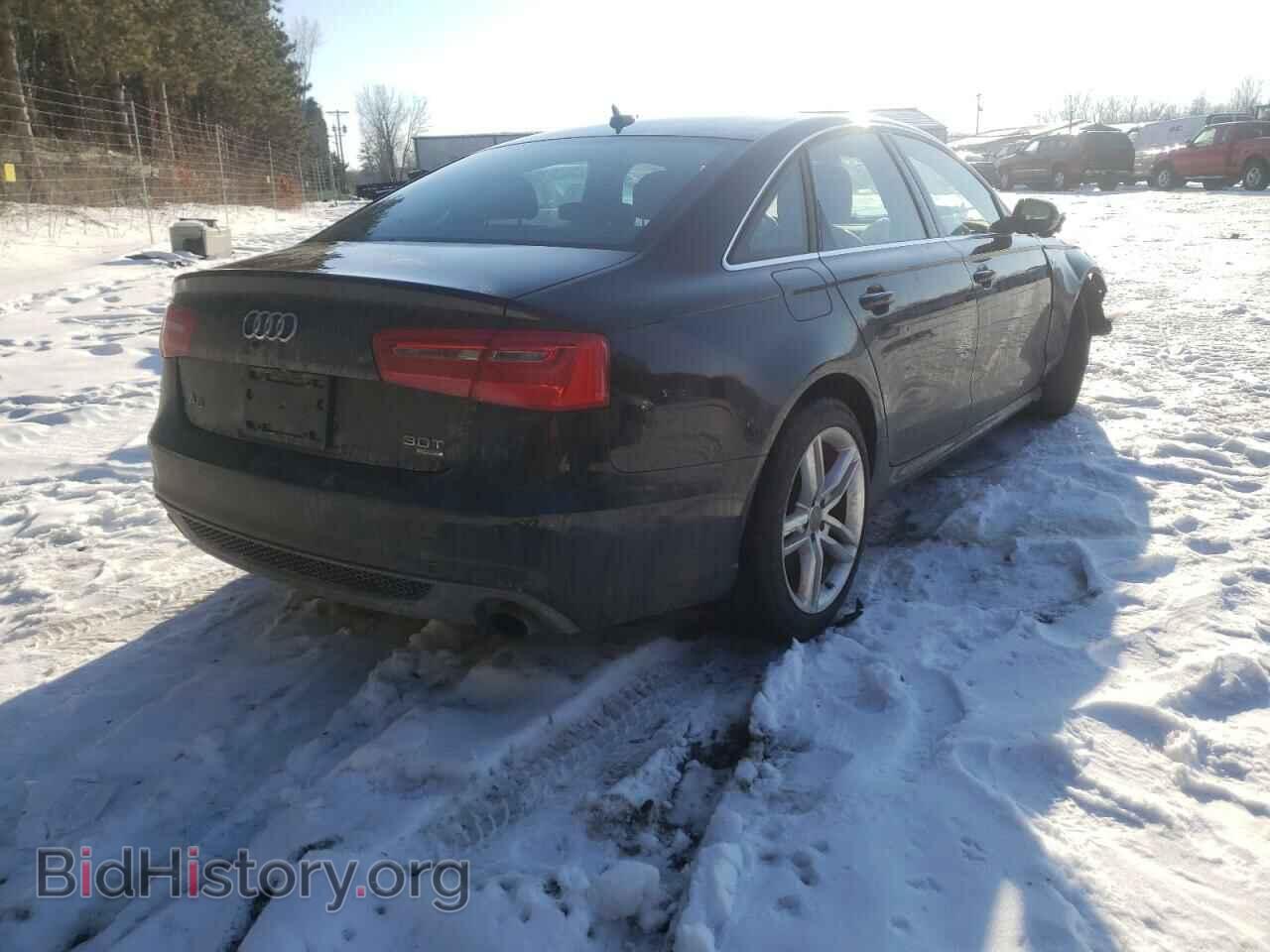 2014 AUDI A6 - VIN: WAUHGBFC3EN137033 - Фото 4