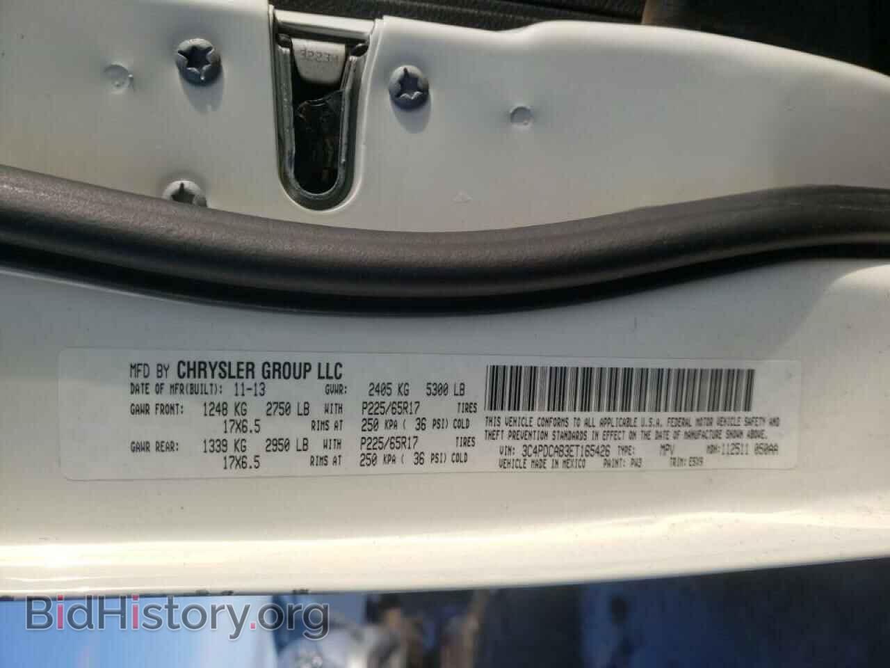 2014 DODGE JOURNEY - VIN: 3C4PDCAB3ET165426 - Фото 10
