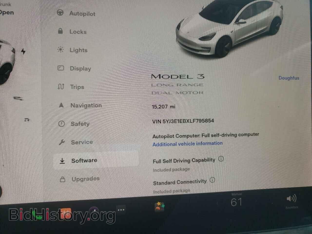 2020 TESLA MODEL 3 - VIN: 5YJ3E1EBXLF795854 - Фото 8