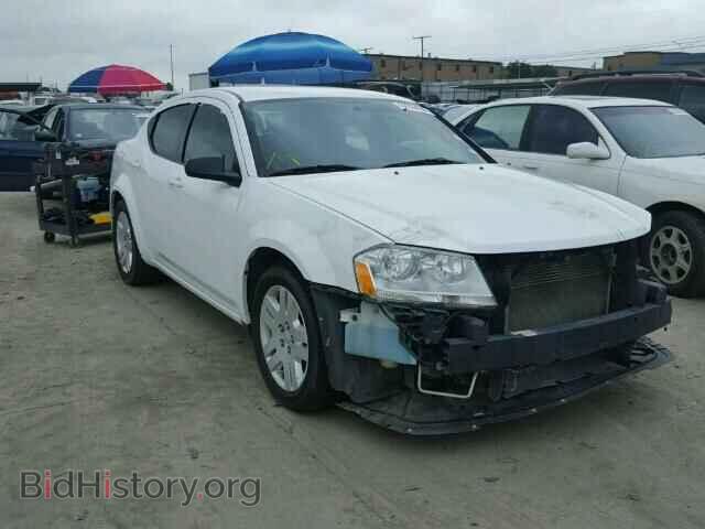 Фотография 1C3CDZAB8CN238616 - DODGE AVENGER 2012