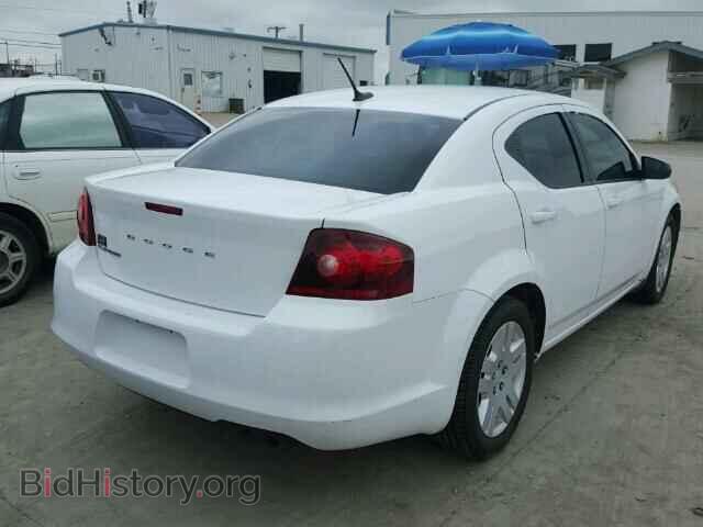 2012 DODGE AVENGER - VIN: 1C3CDZAB8CN238616 - Фото 4