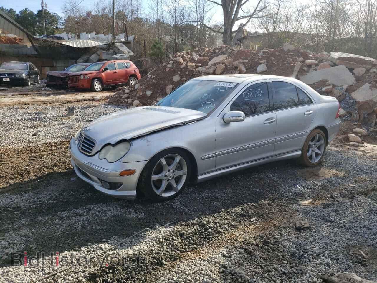 2007 MERCEDES-BENZ C-CLASS - VIN: WDBRF52H17E024308 - Фото 2