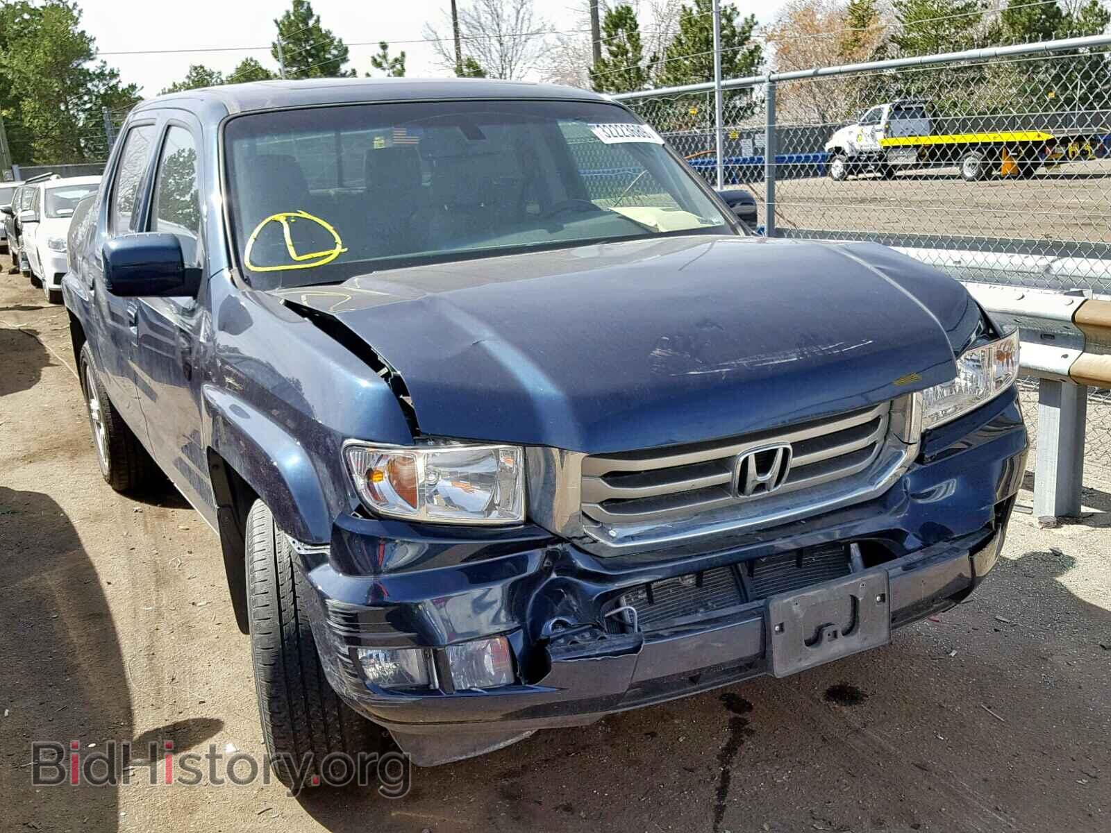 Photo 5FPYK1F53CB459994 - HONDA RIDGELINE 2012