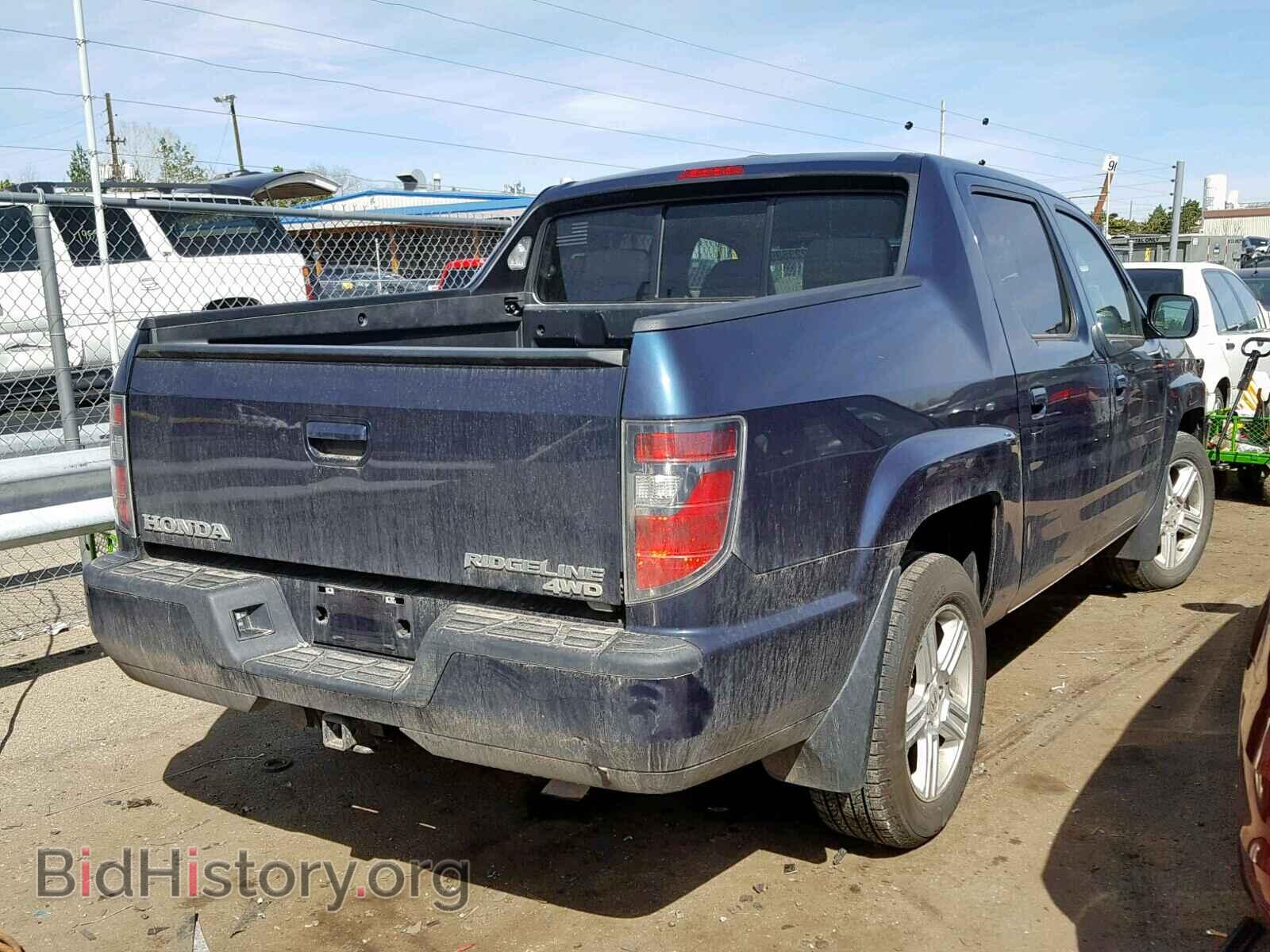 2012 HONDA RIDGELINE - VIN: 5FPYK1F53CB459994 - Фото 4
