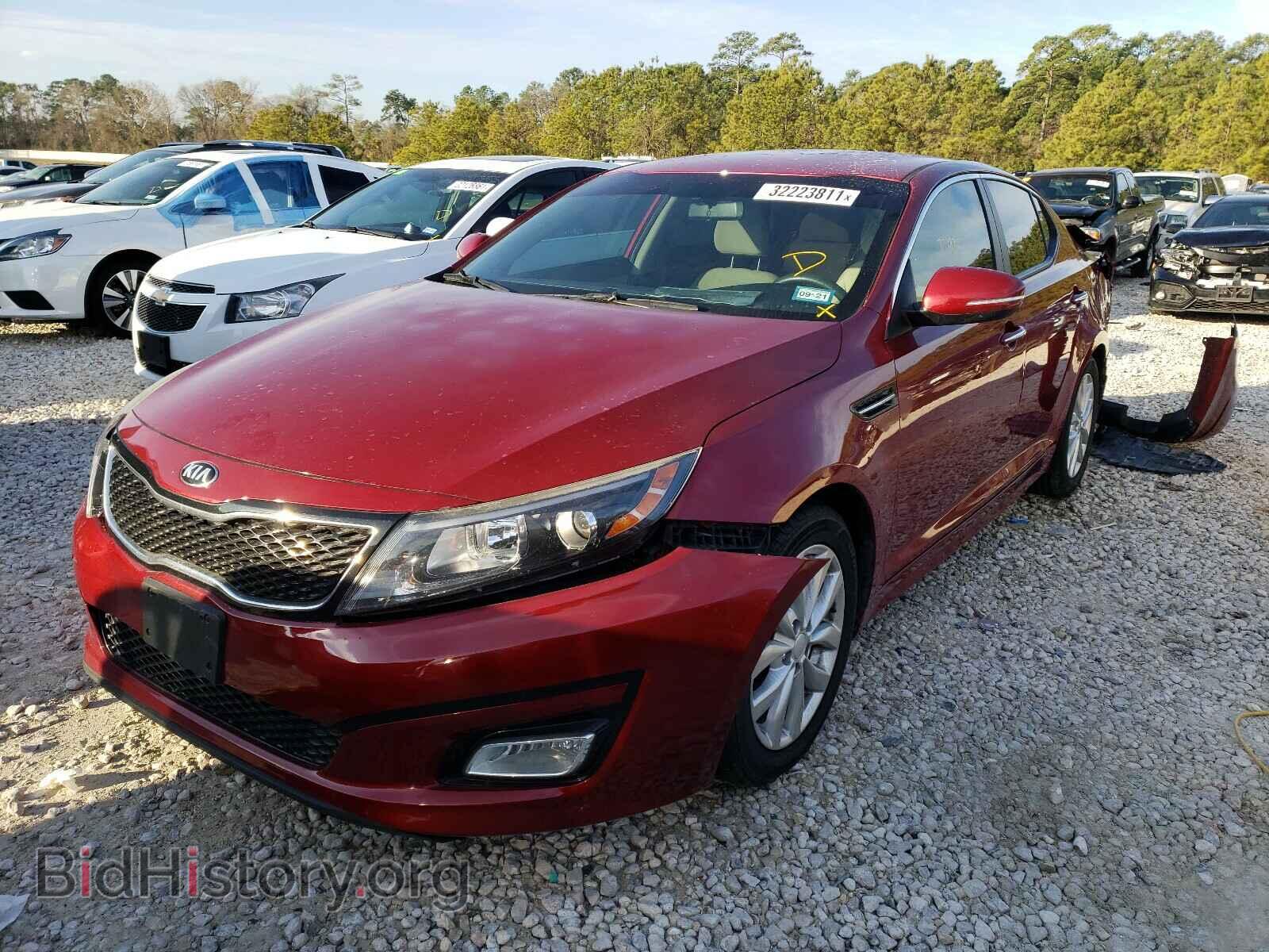 2015 KIA OPTIMA - VIN: 5XXGM4A71FG444128 - Фото 2